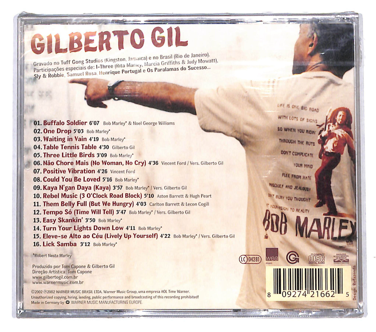 EBOND Gilberto Gil - Kaya N'Gan Daya CD CB062039