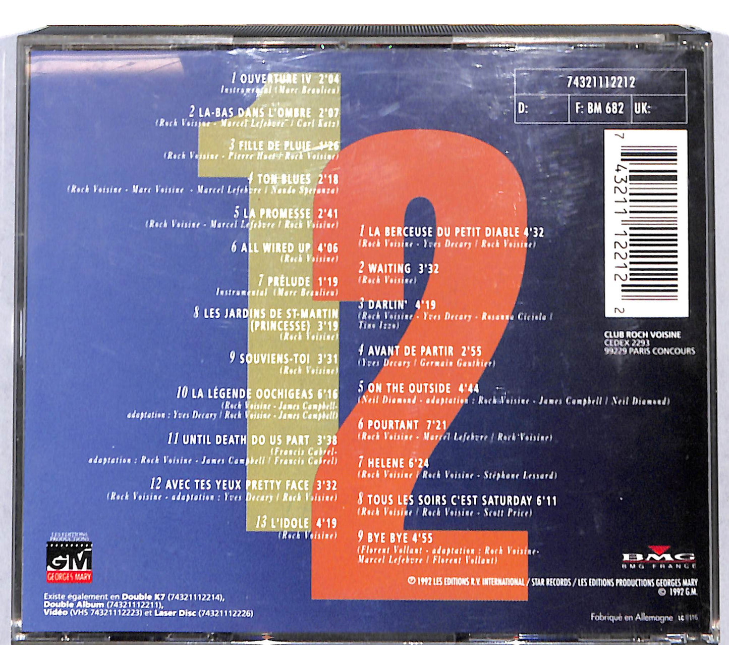 EBOND Roch Voisine - Europe Tour CD CB062055