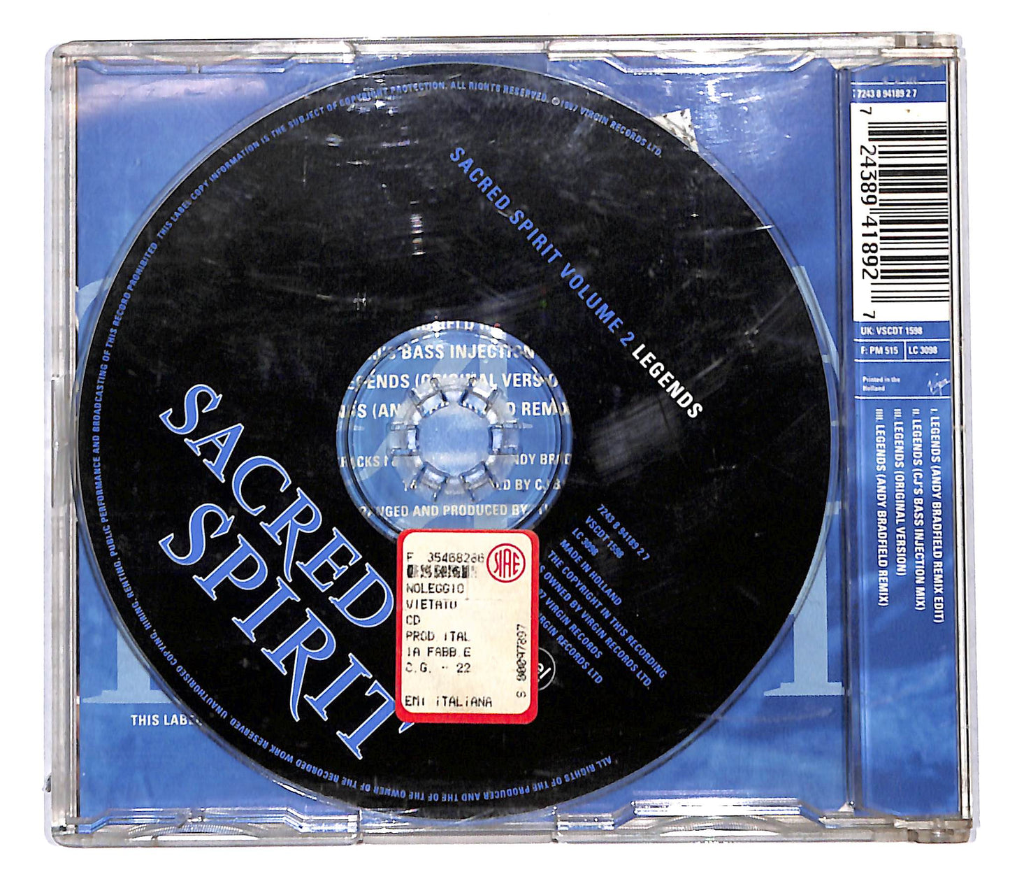 EBOND Sacred Spirit - Legends CD CB062057