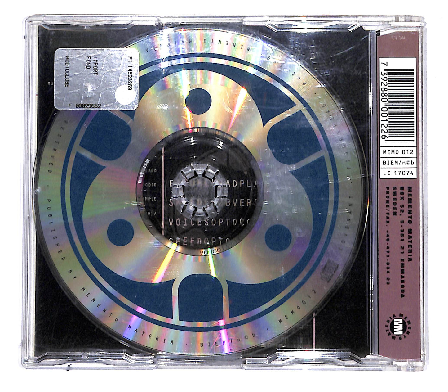 EBOND Covenant - Figurehead CD CB062304