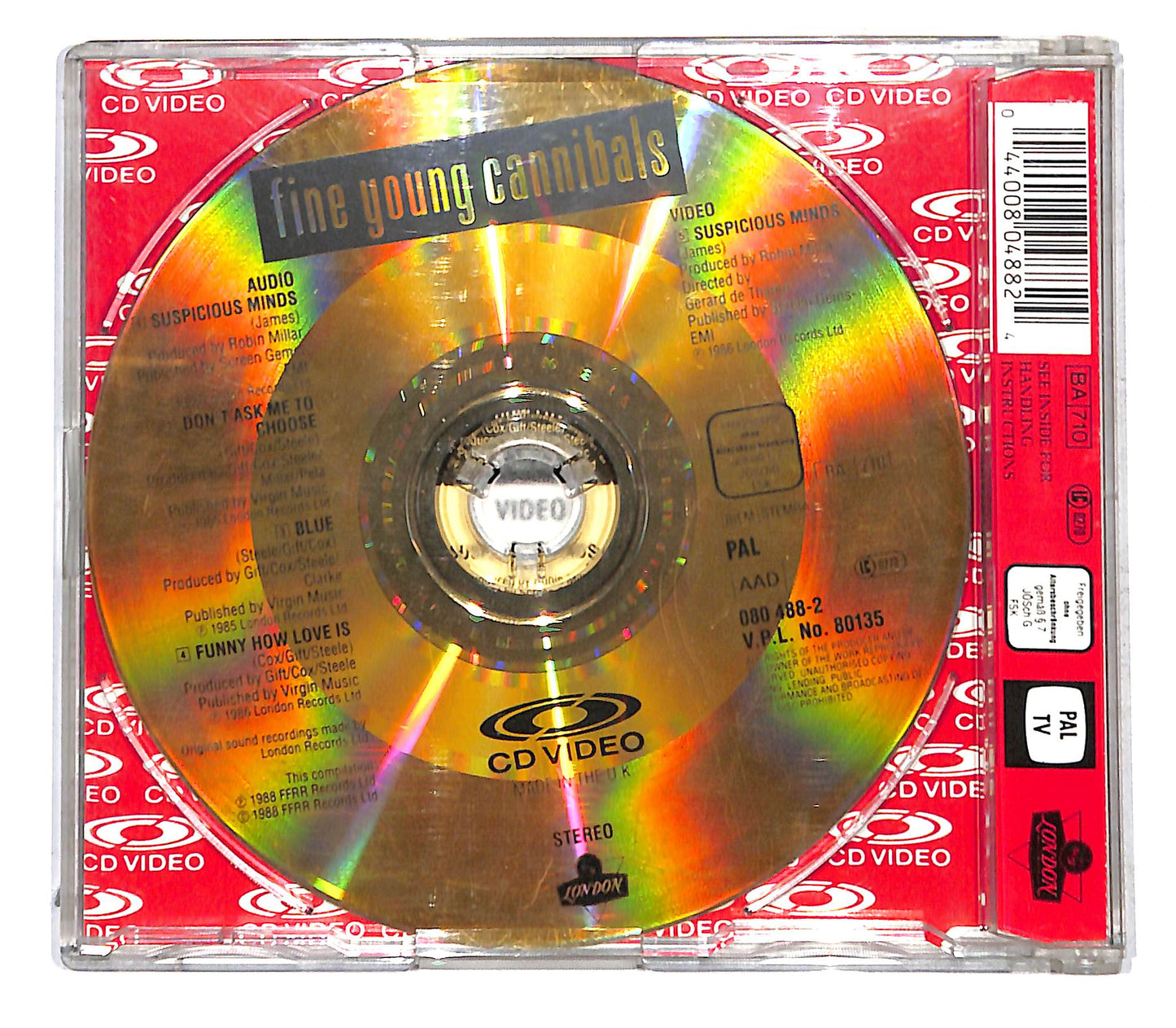 EBOND Fine Young Cannibals - Suspicious Minds CD CB062307