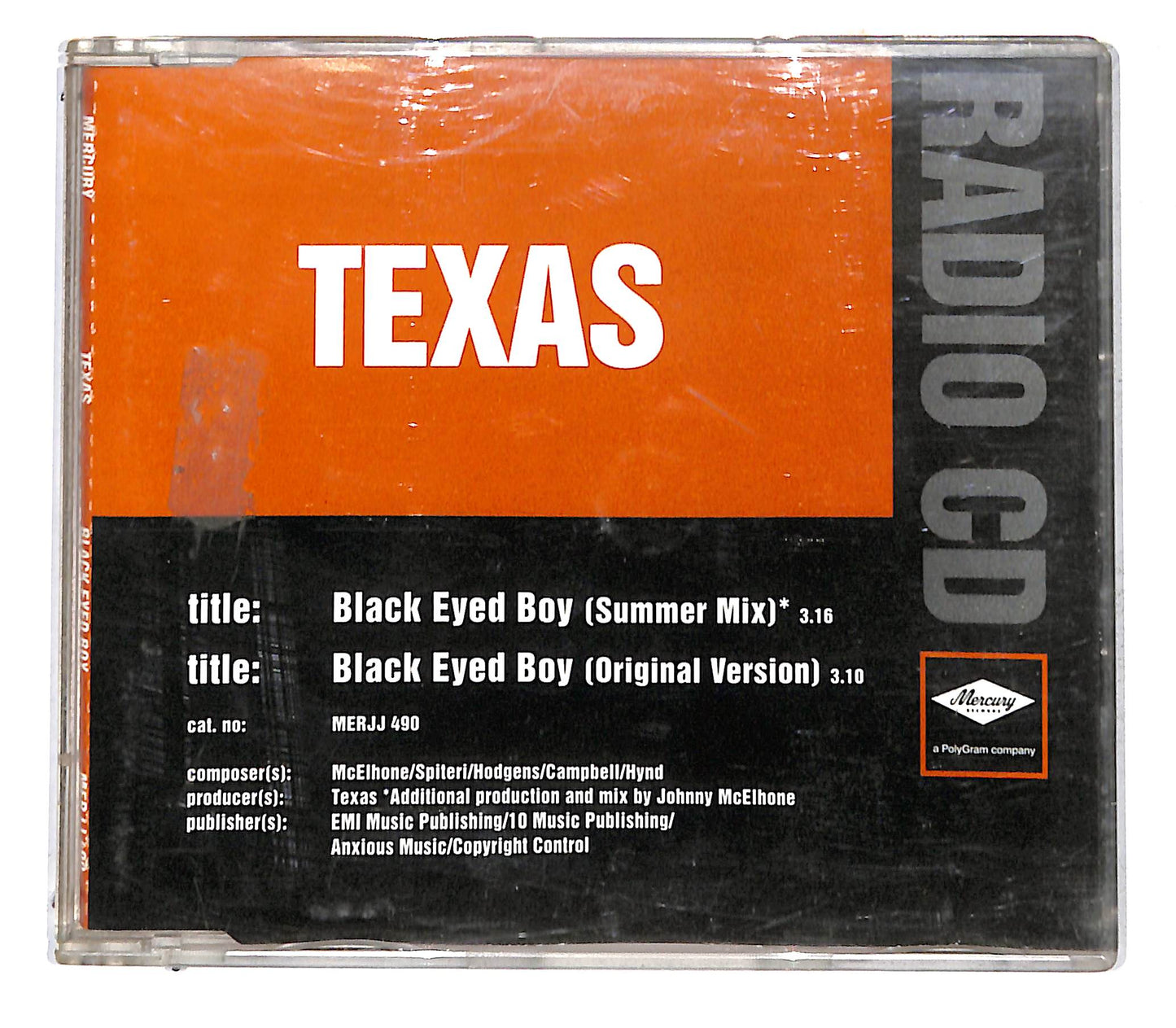 EBOND Texas - Black Eyed Boy CD CB062309