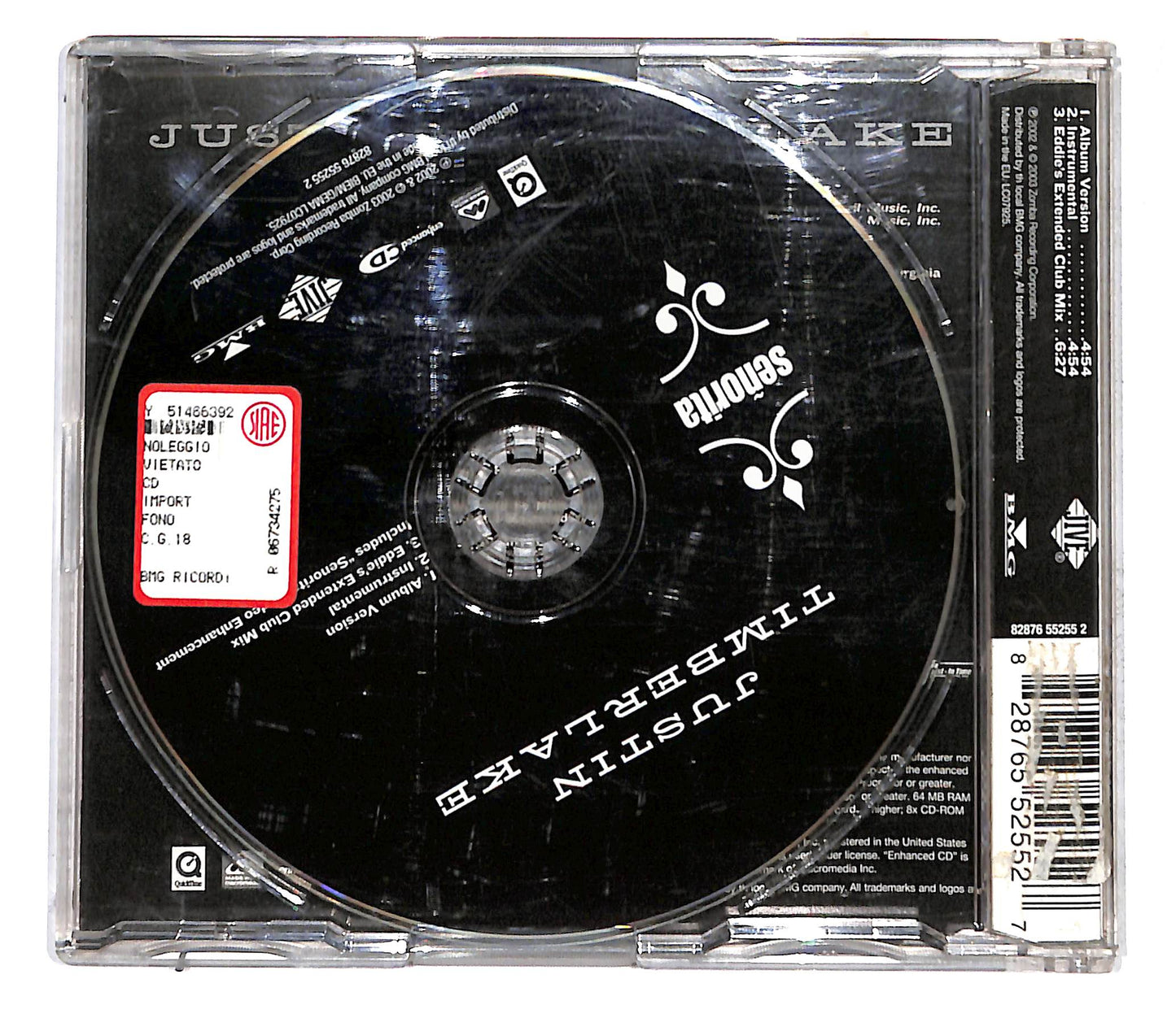 EBOND Justin Timberlake - Senorita CD CB062310