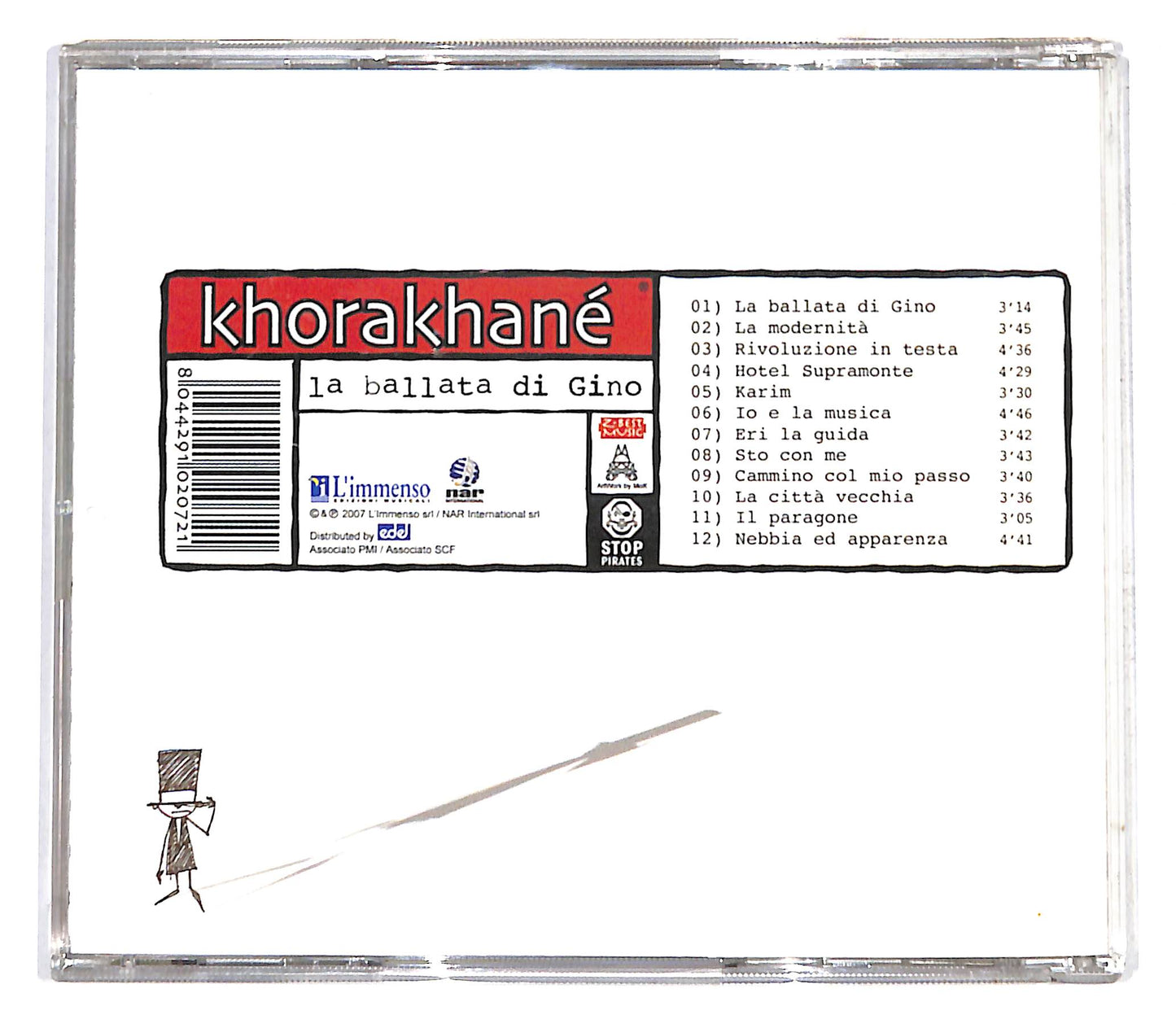 EBOND Khorakhane - La Ballata Di Gino CD CB062316