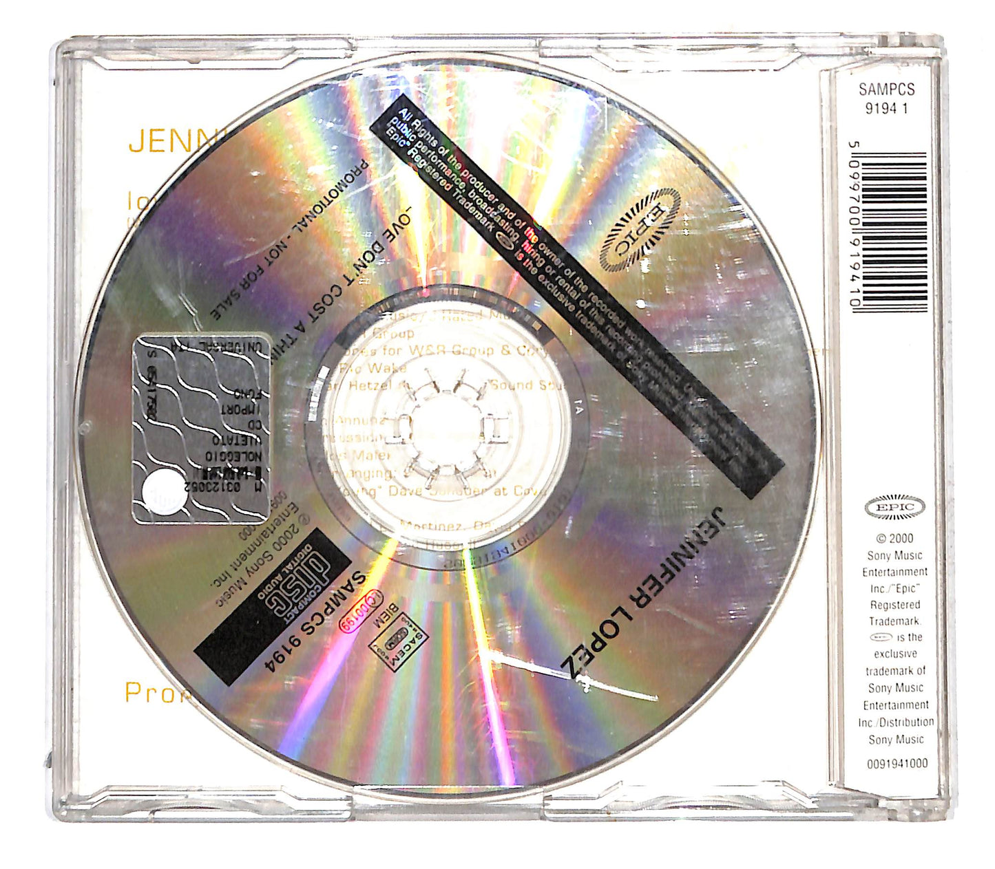 EBOND Jennifer Lopez - Love Don't Cost A Thing CD CB062319