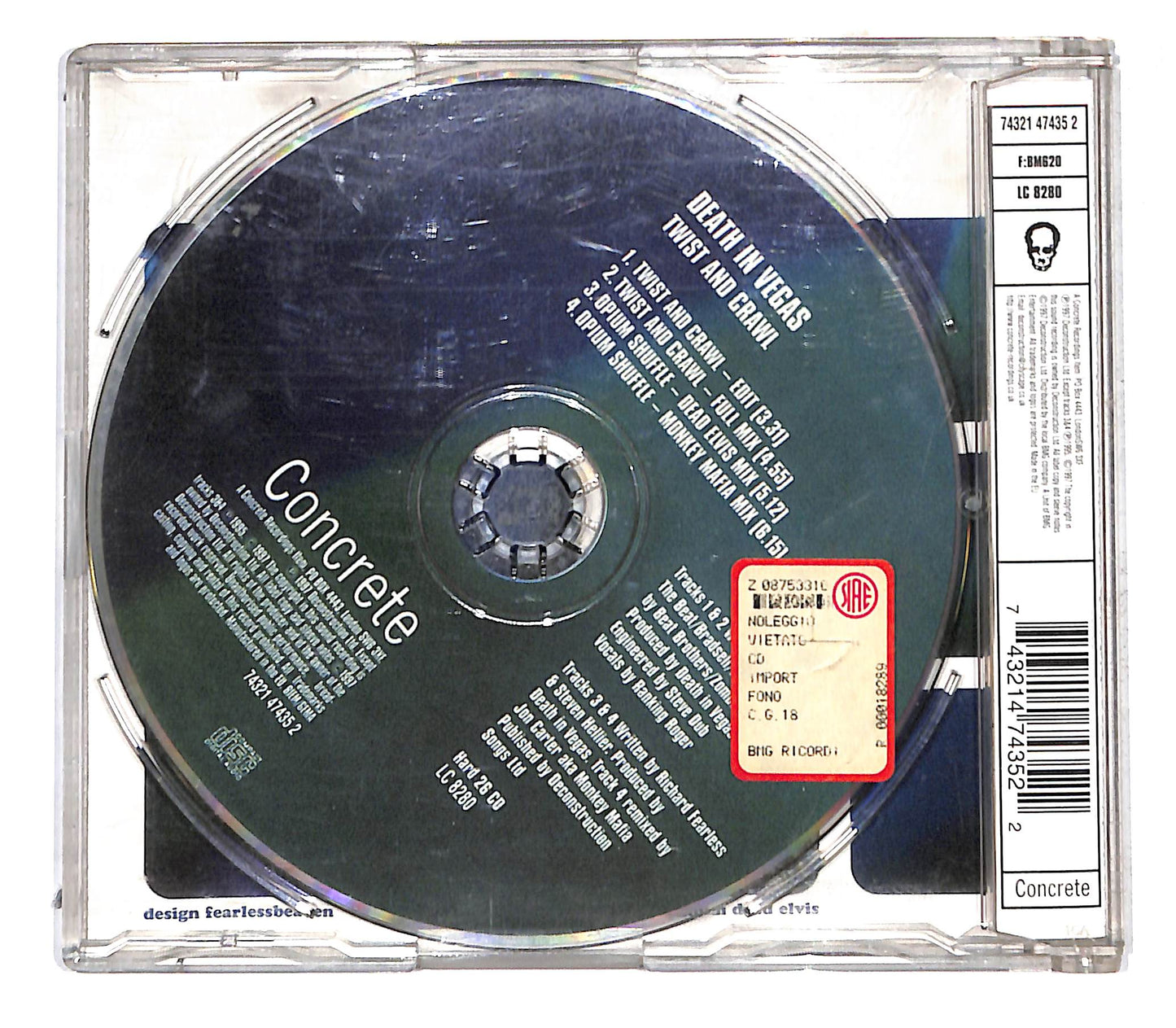EBOND Death In Vegas - Twist And Crawl CD CB062330