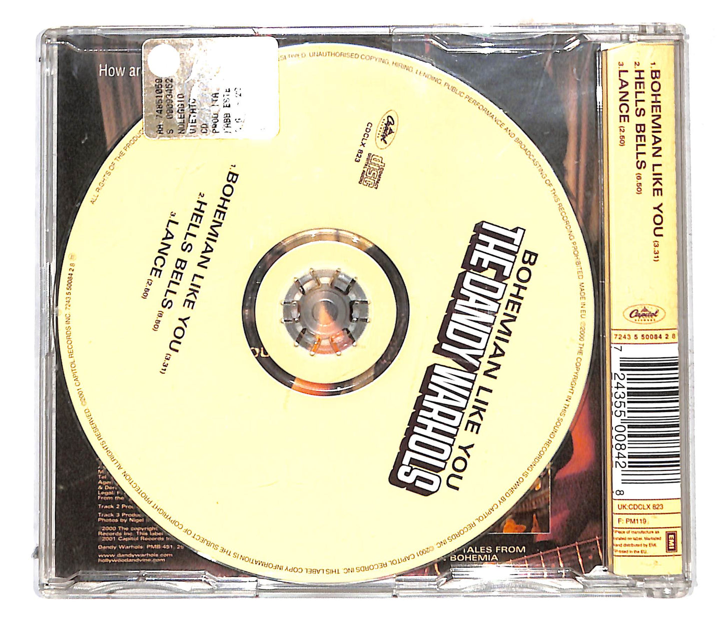 EBOND The Dandy Warhols - Bohemian Like You CD CB062331