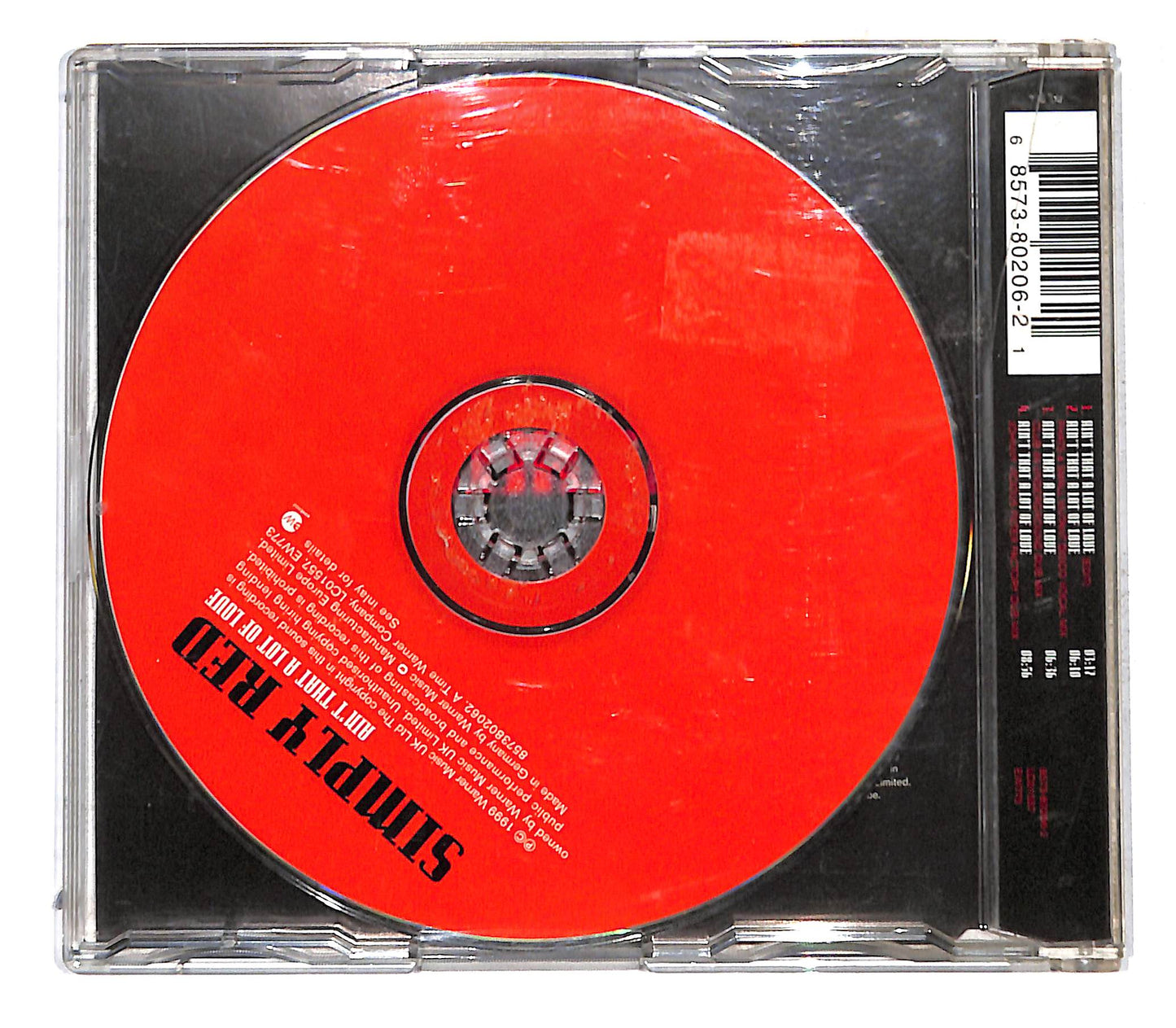 EBOND Simply Red - Ain't That A Lot Of Love CD CB062337