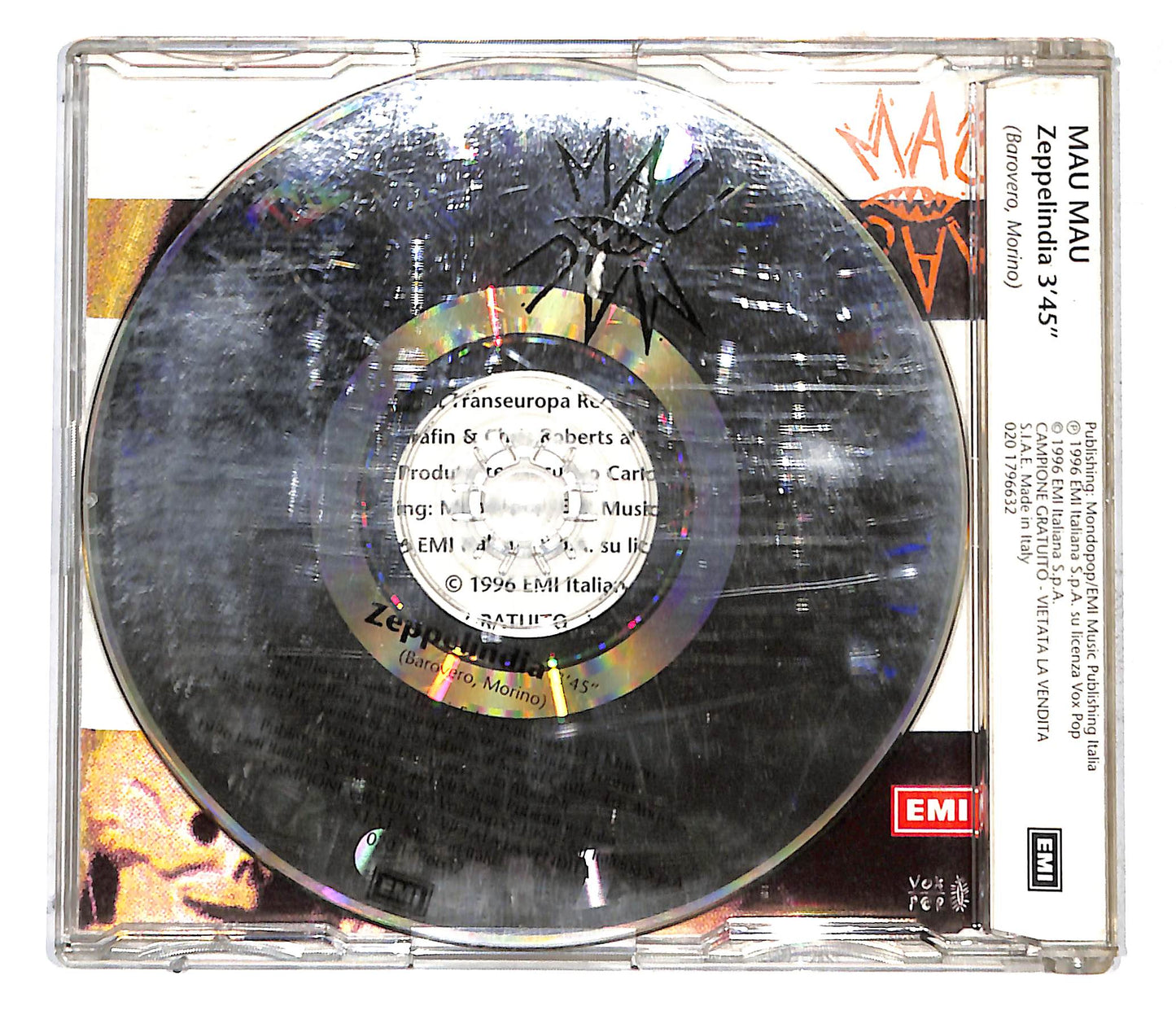 EBOND Mau Mau - Zeppelindia CD CB062345
