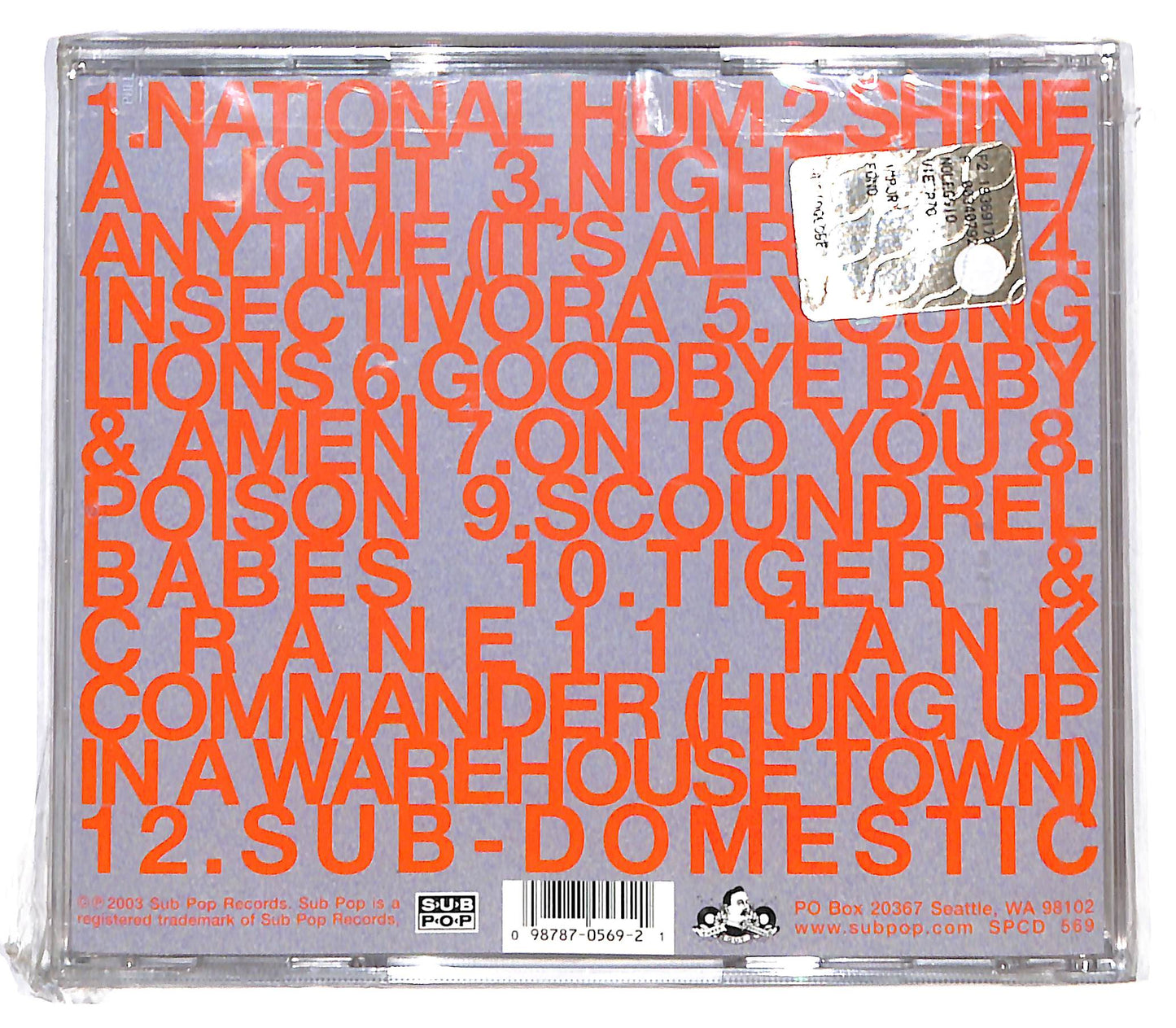 EBOND Constantines - Shine A Light CD CB062359