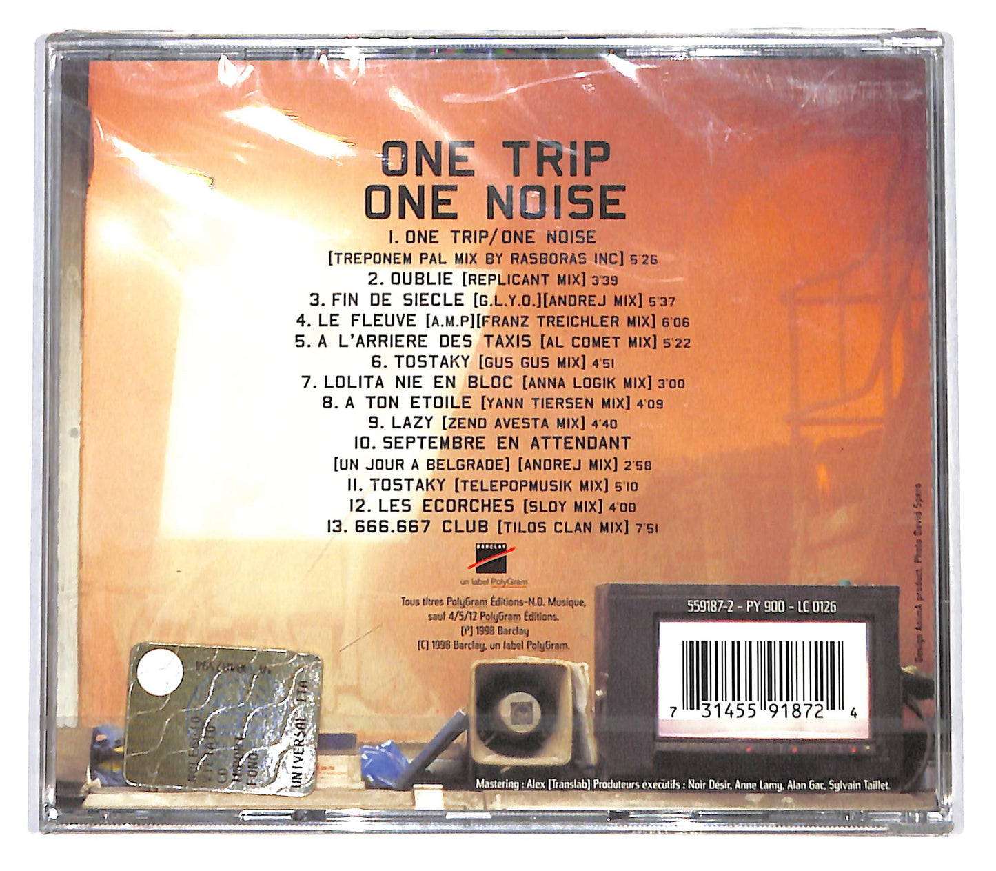 EBOND Noir Desir - One Trip One Noise CD CB062366