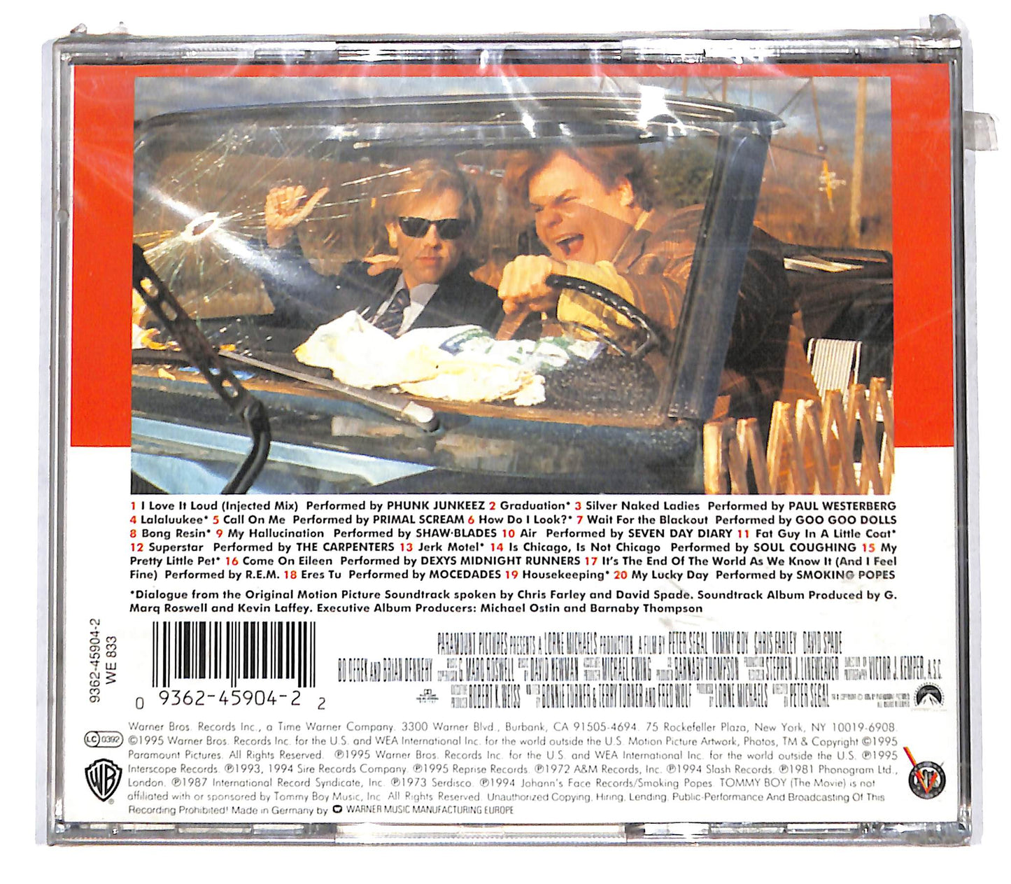 EBOND Various - Tommy Boy (The Movie) CD CB062374