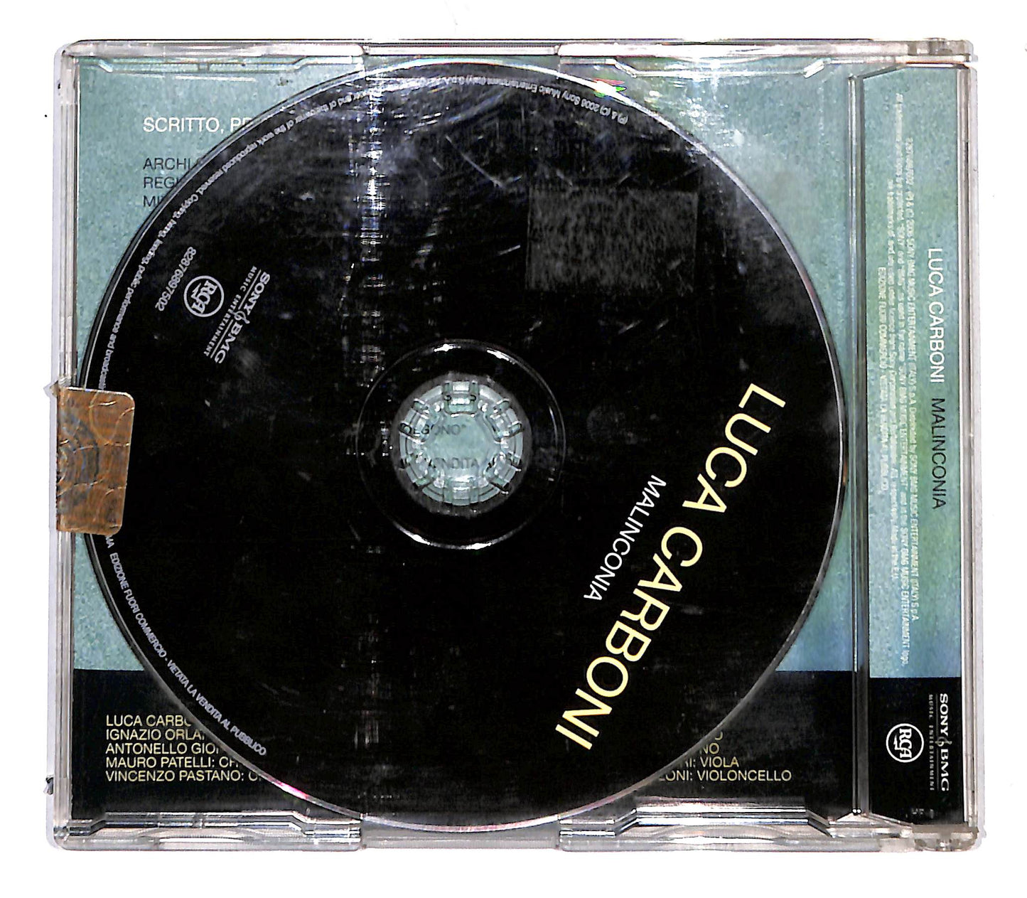 EBOND Luca Carboni - Malinconia CD CB062503