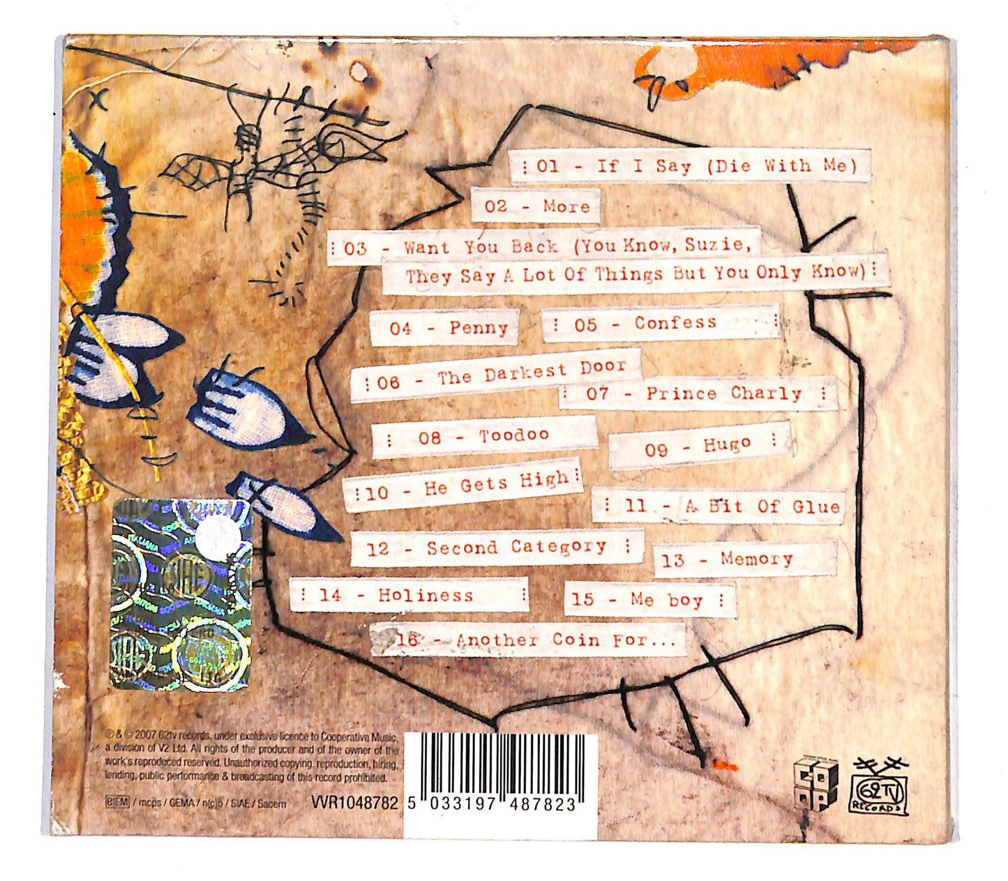 EBOND The Tellers - Hands Full Of Ink DIGIPACK CD CB062511