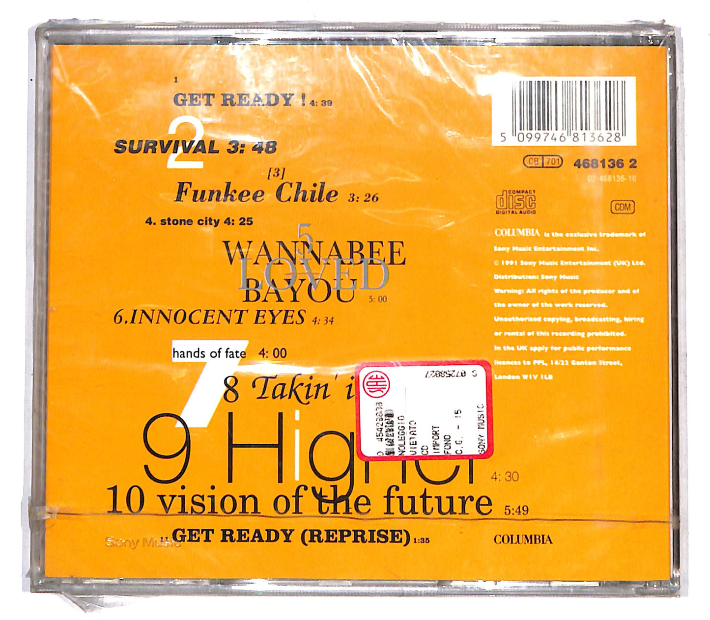 EBOND Roachford - Get Ready ! CD CB062515