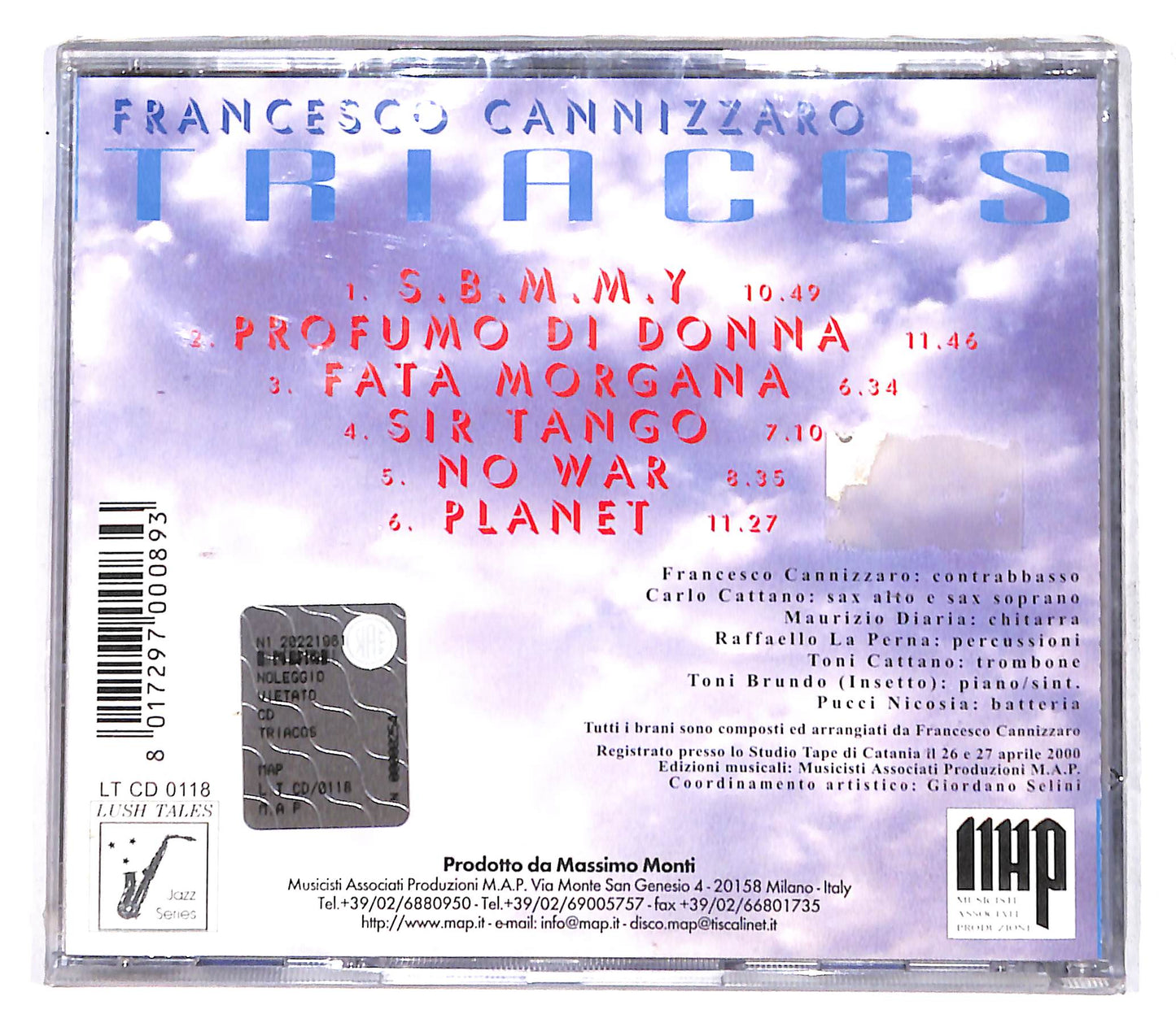 EBOND Francesco Cannizzaro - Triacos CD CB062516