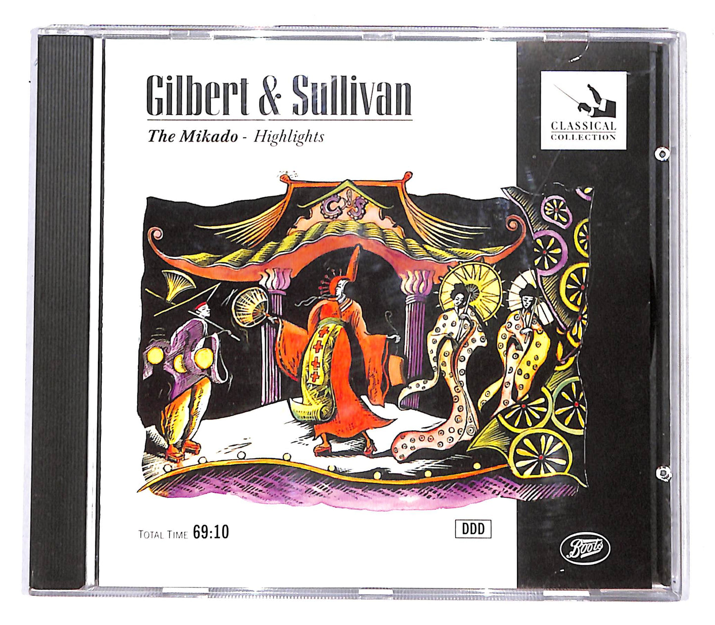 EBOND Gilbert & Sullivan - The Mikado - Highlights CD CB062517