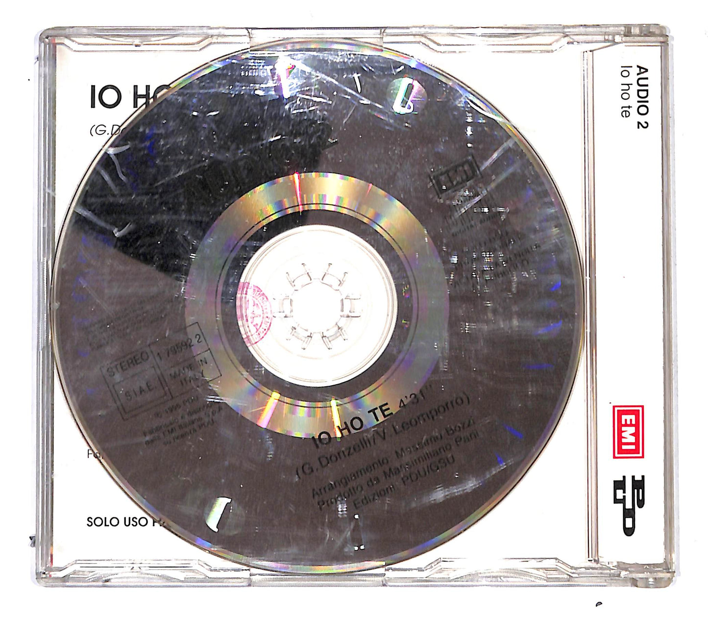 EBOND Audio 2 - Io ho te CD CB062531