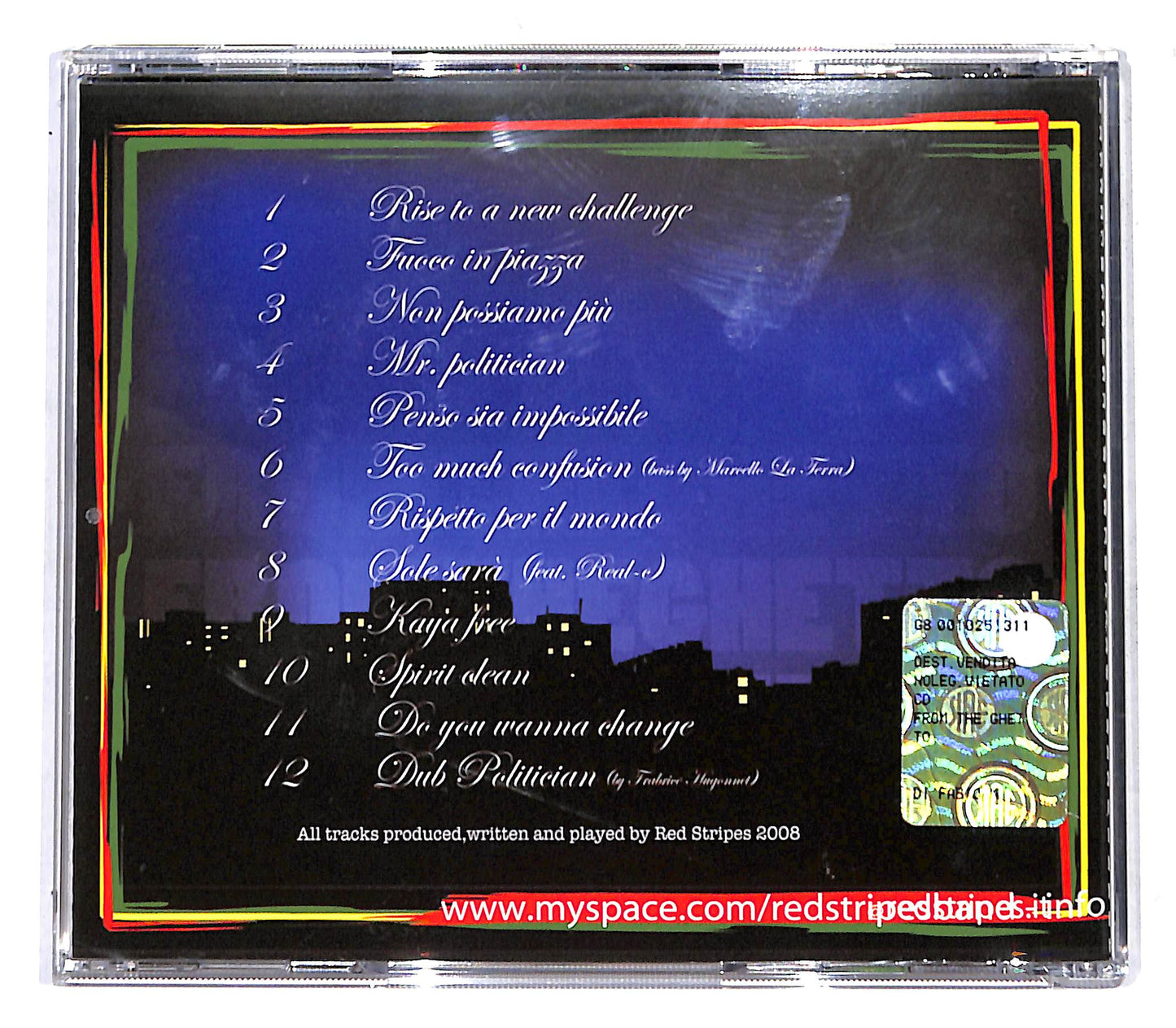 EBOND Red Stripes - from the ghetto CD CB062534