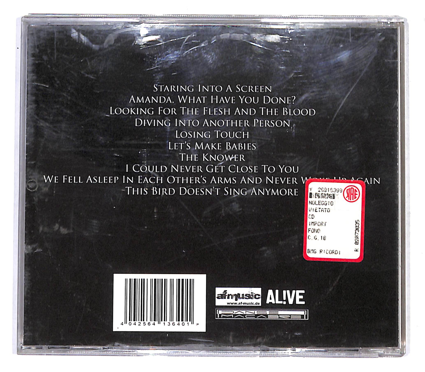 EBOND The Search - Staying Alive In A Country Industrialized CD CB062540