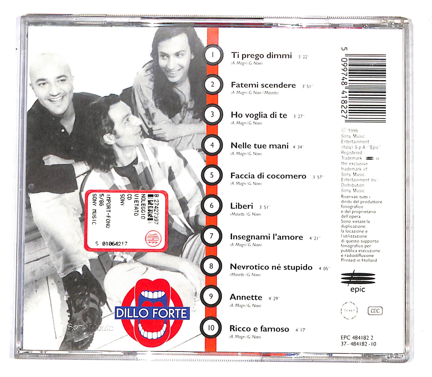 EBOND Dillo Forte - Dillo Forte CD CB062556