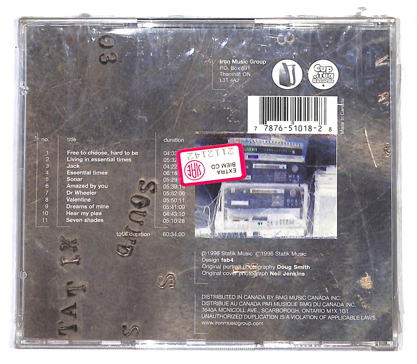 EBOND Statik Sound System - Tempesta II CD CB062557