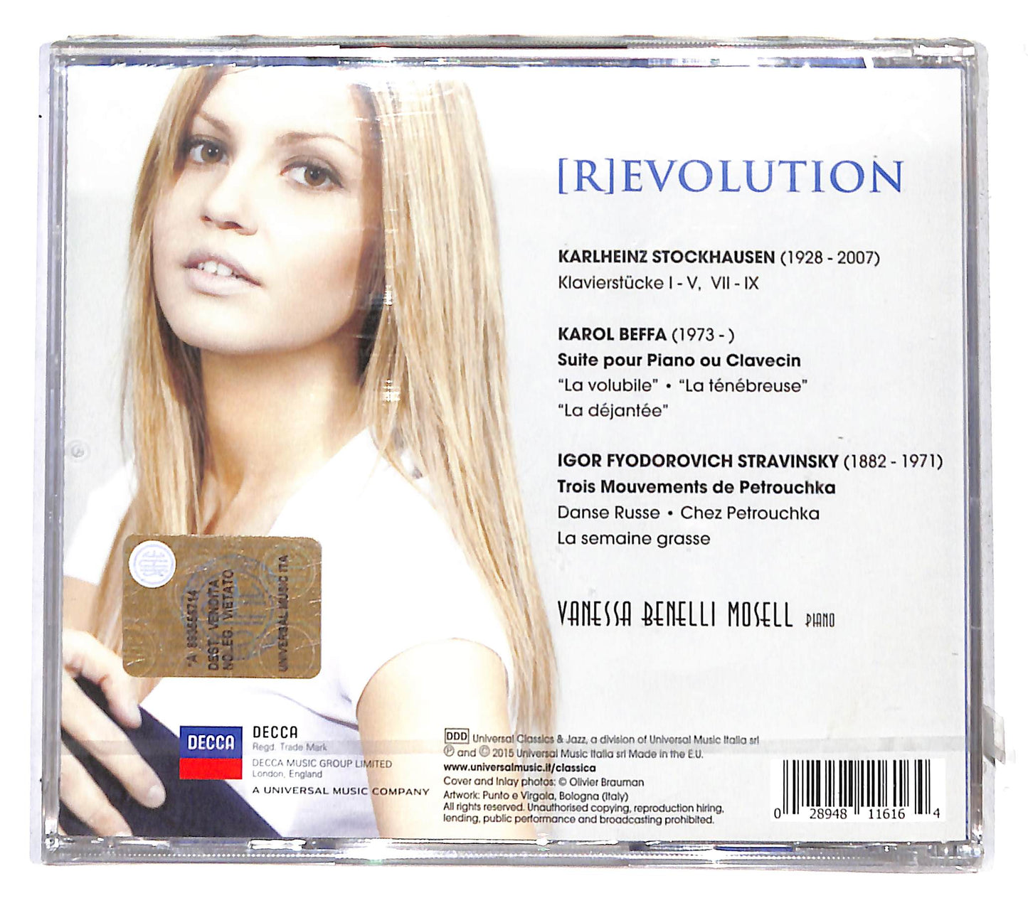 EBOND Vanessa Benelli Mosell - [R]evolution CD CB062558