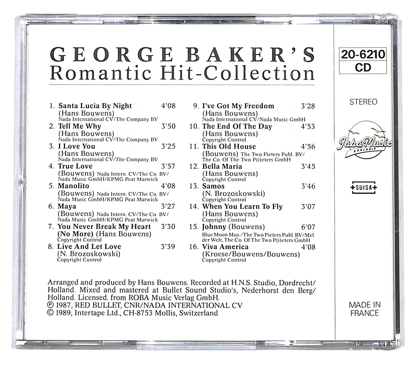 EBOND George Baker - Romantic Hit Collection CD CB068406