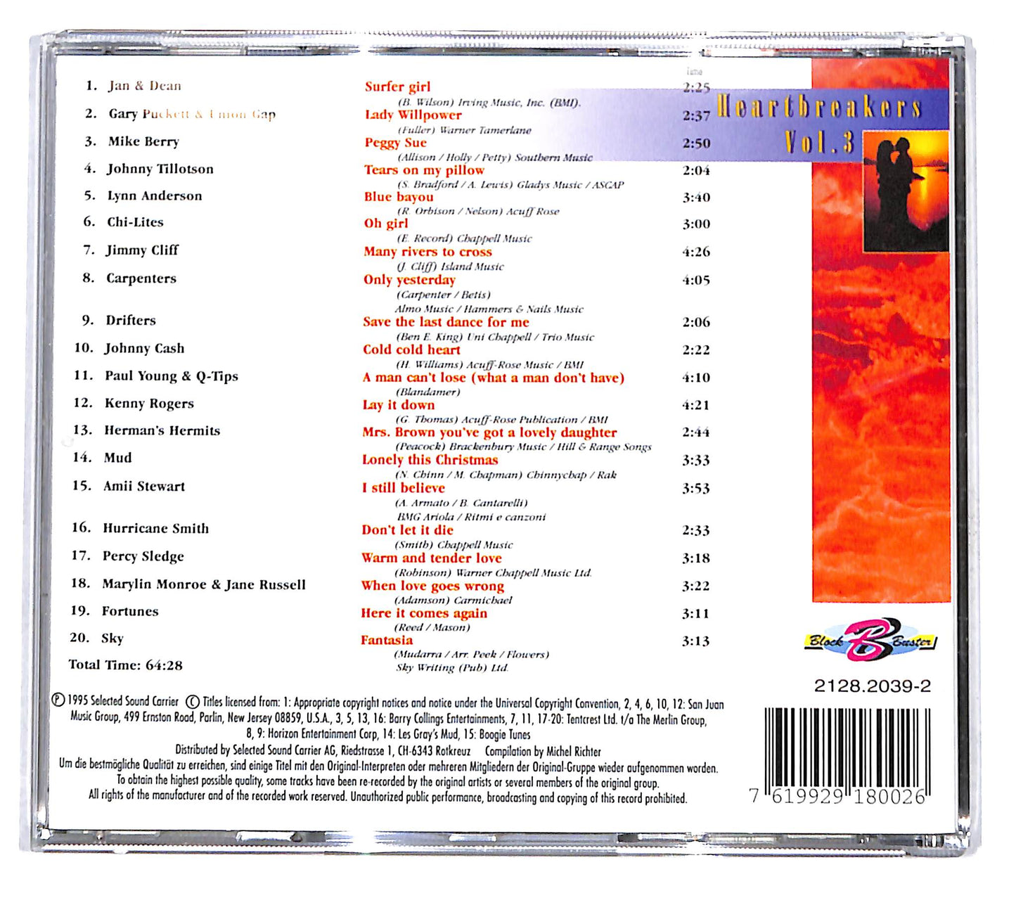 EBOND Various - Heartbreakers Vol. 3 CD CB068407