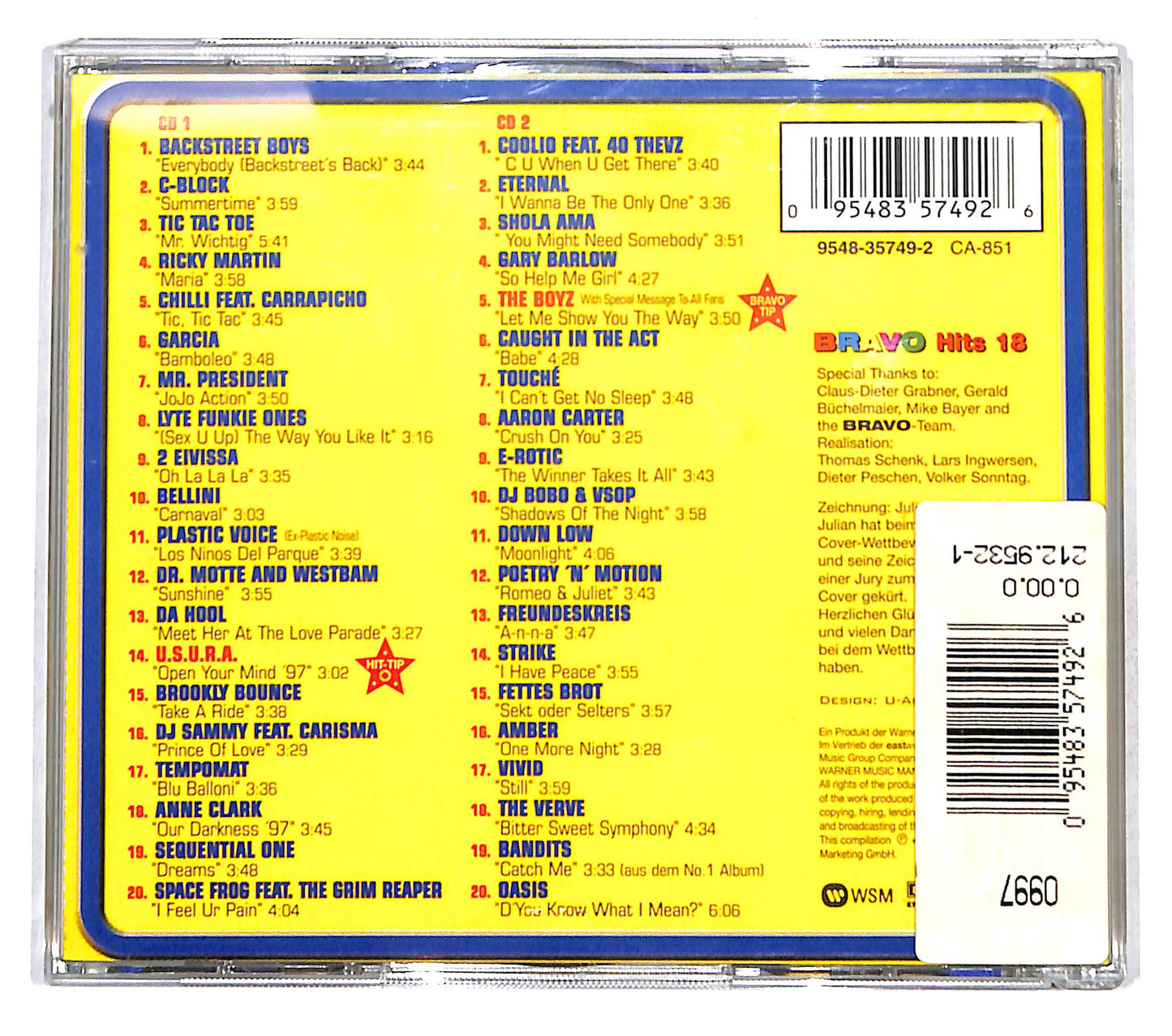 EBOND Various - Bravo Hits 18 CD CB068702