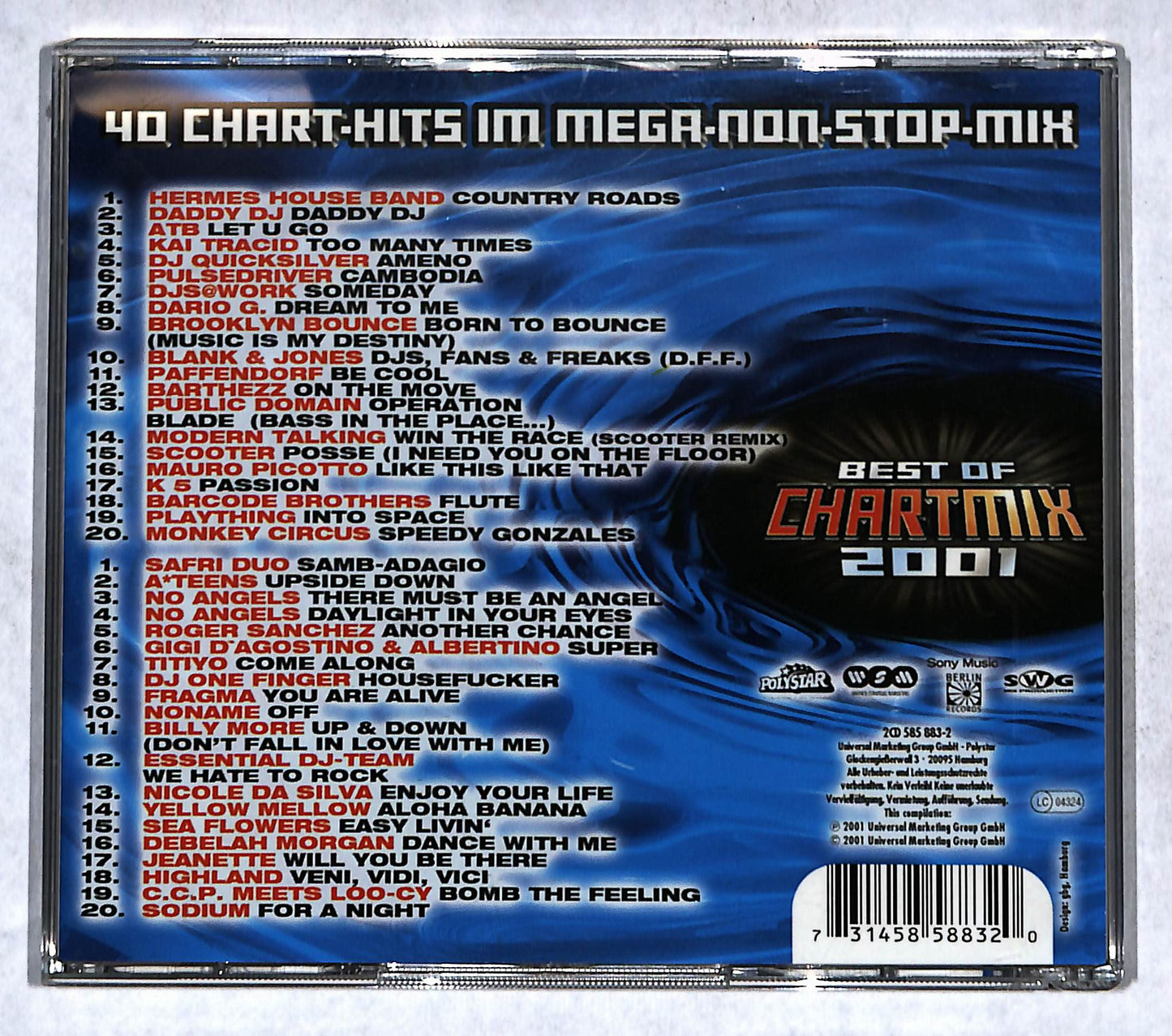 EBOND Various - Chartmix Best Of 2001 CD CB068717