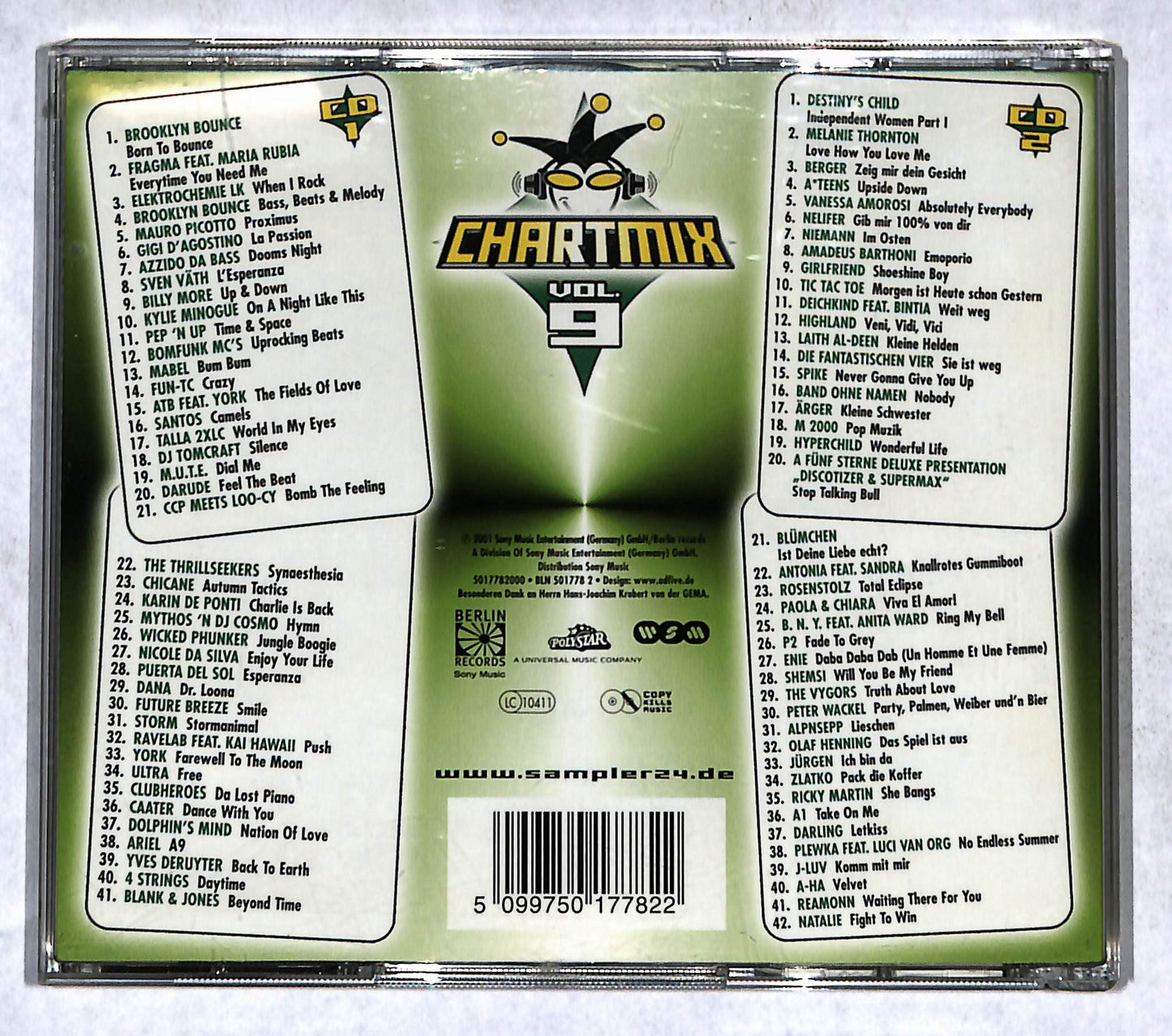 EBOND Various - Chartmix 9 CD CB068719
