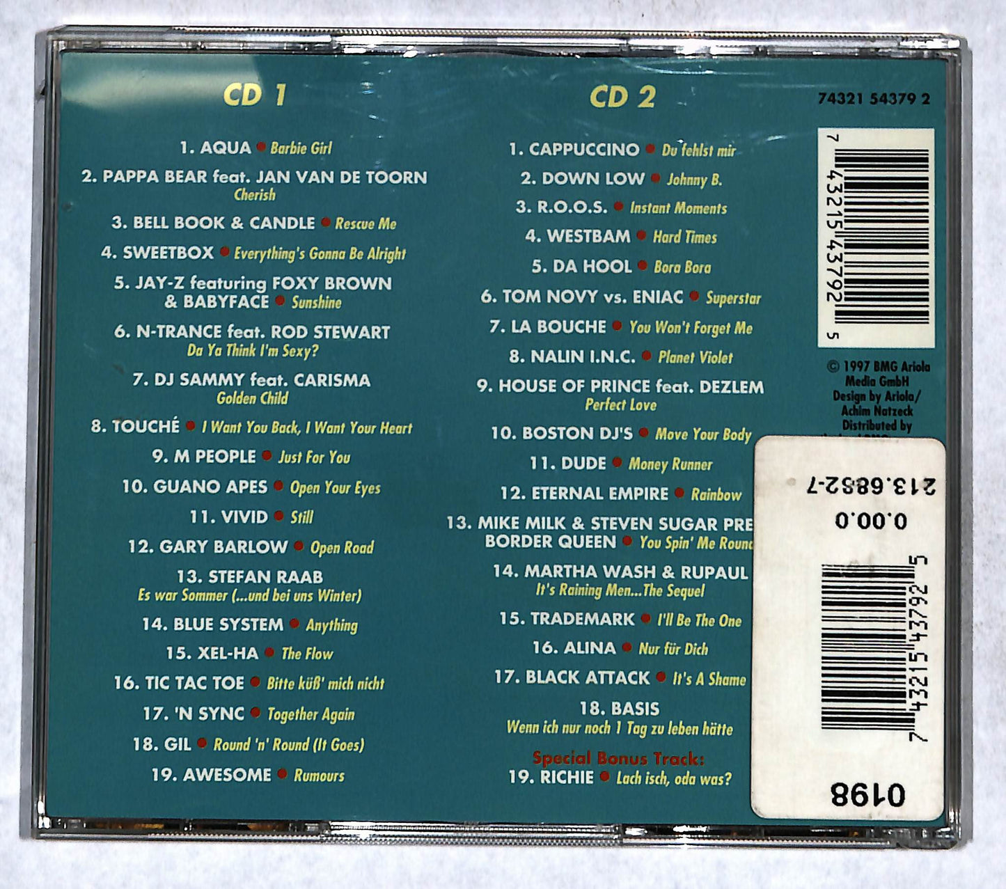 EBOND Various - Booom '98 CD CB068722