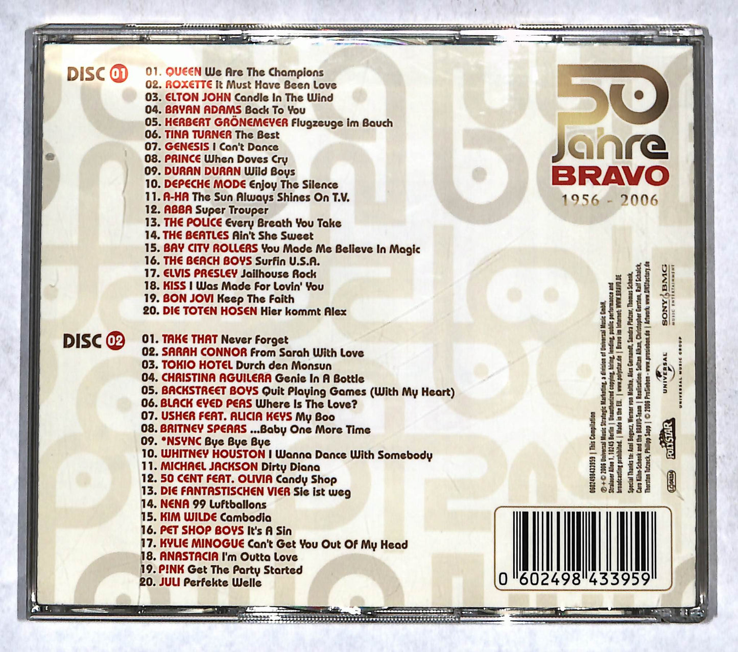 EBOND Various - 50 Jahre Bravo 1956 - 2006 CD CB068725