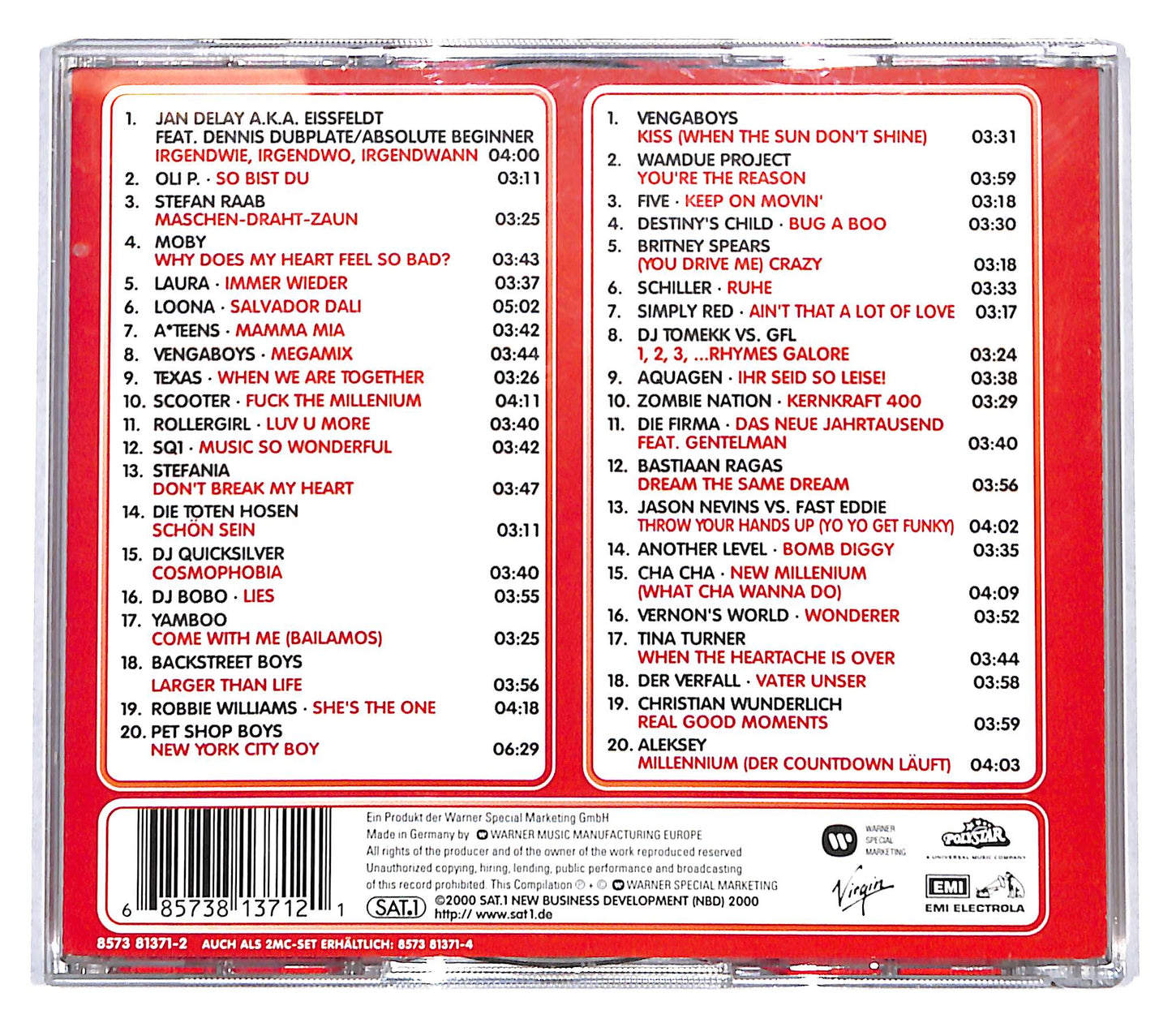 EBOND Various - Megahits 2000 Die Erste CD CB068747