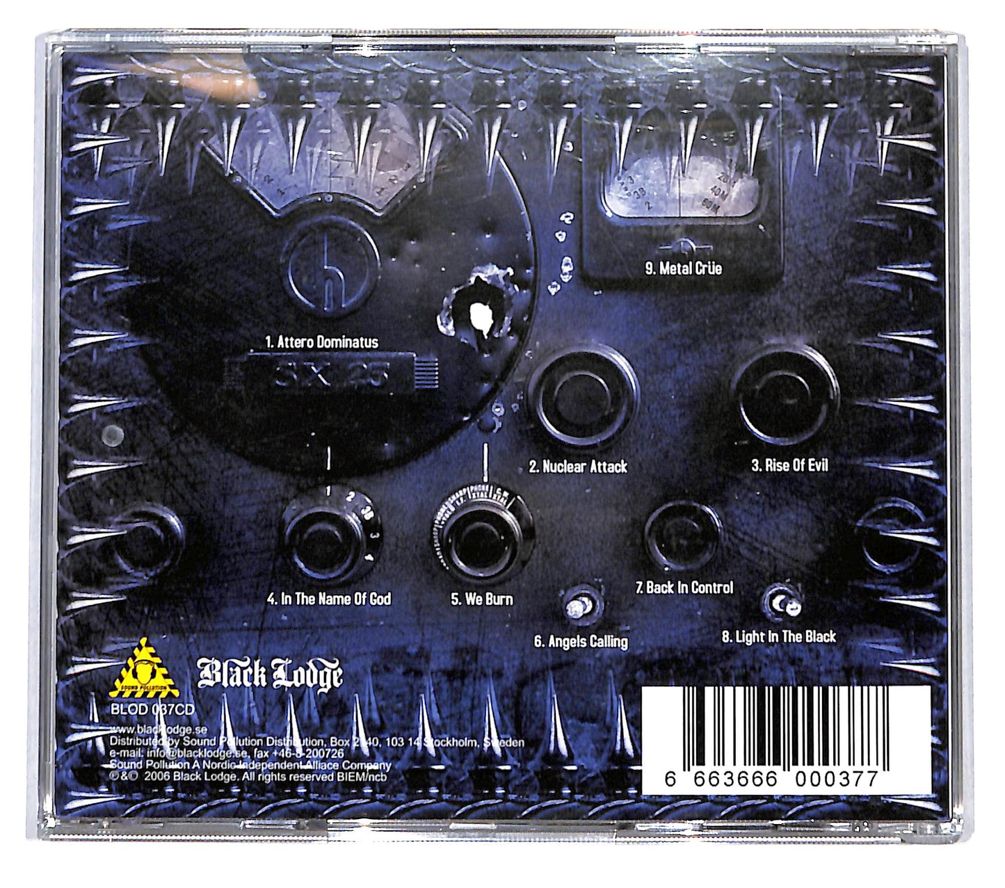 EBOND Sabaton - Attero Dominatus CD CB069611