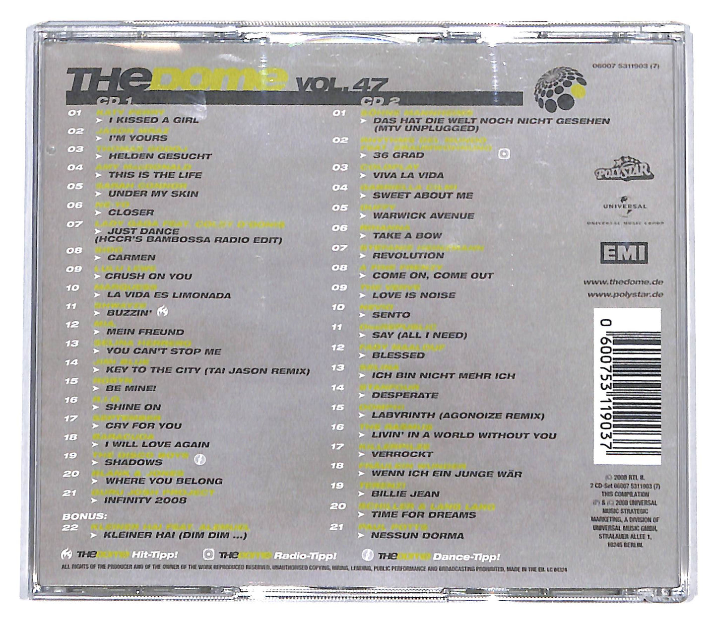 EBOND Various - The Dome Vol. 47 CD CB069618