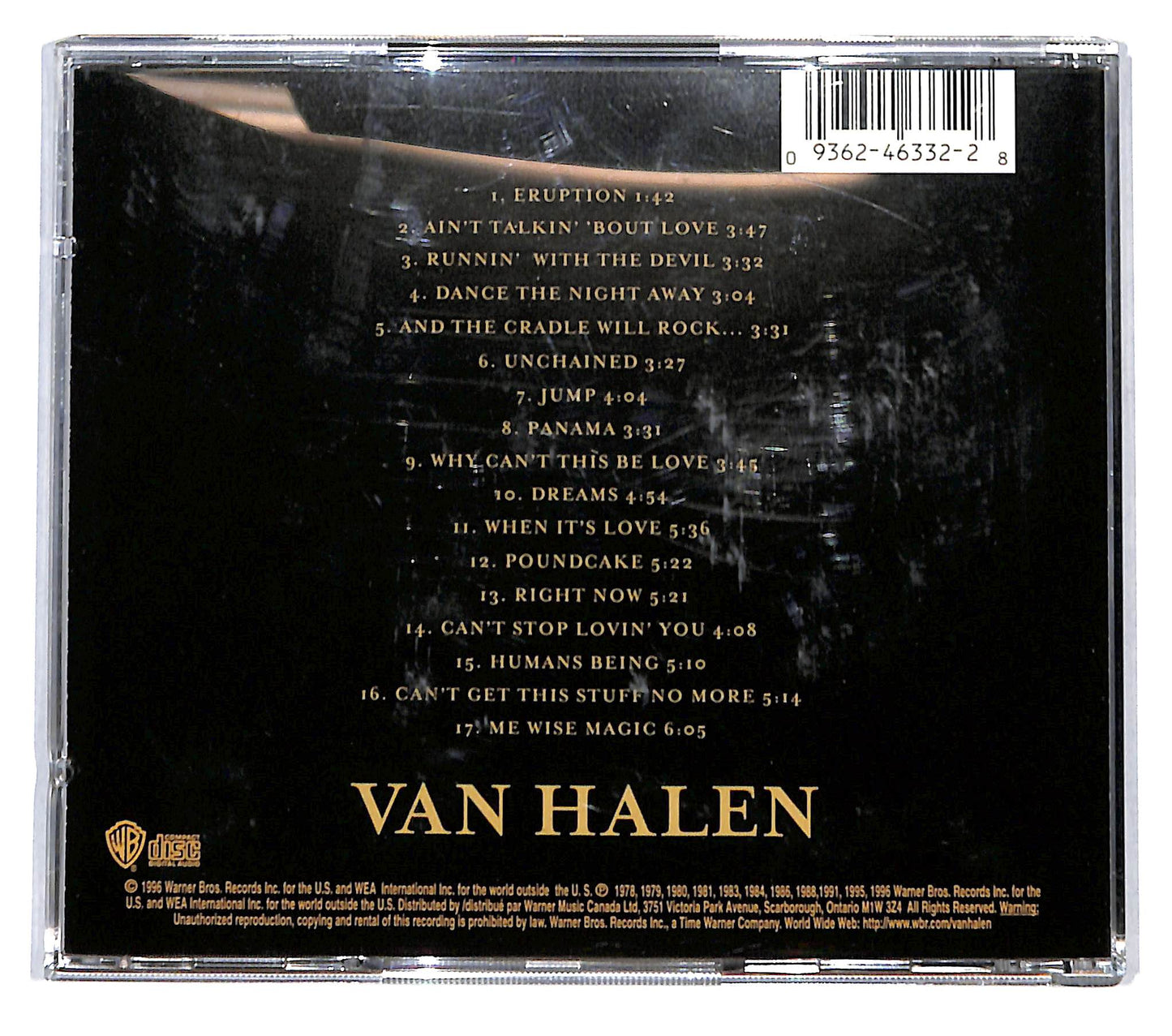 EBOND Van Halen - Best Of Volume 1 CD CB069640
