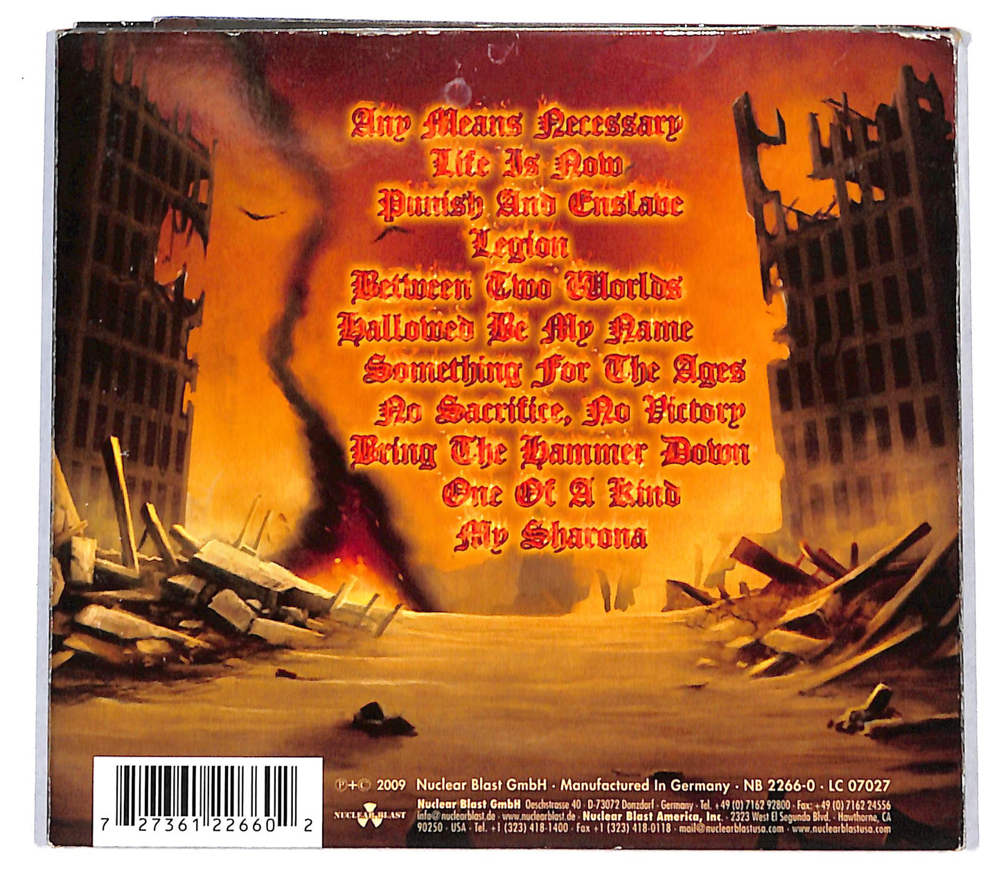 EBOND HammerFall - No Sacrifice No Victory DIGIPACK CD CB069641