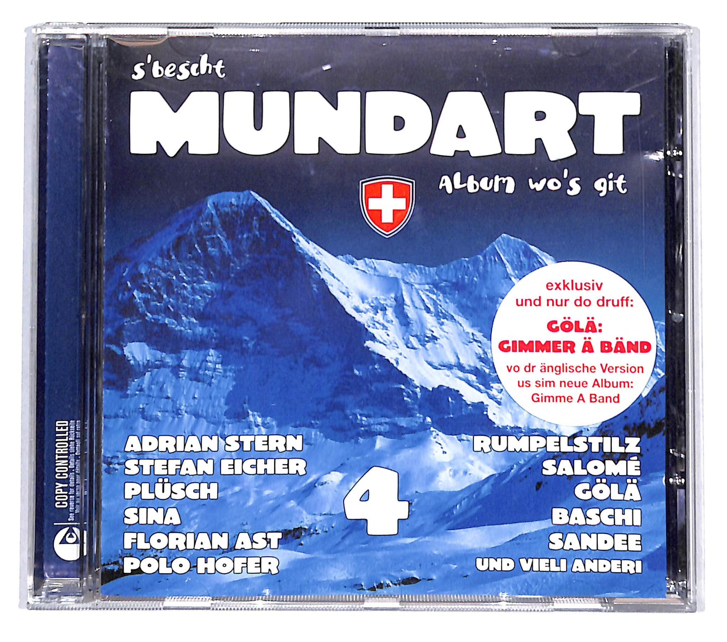 EBOND Various - S'bescht Mundart Album Wo's Git 4 CD CB069651