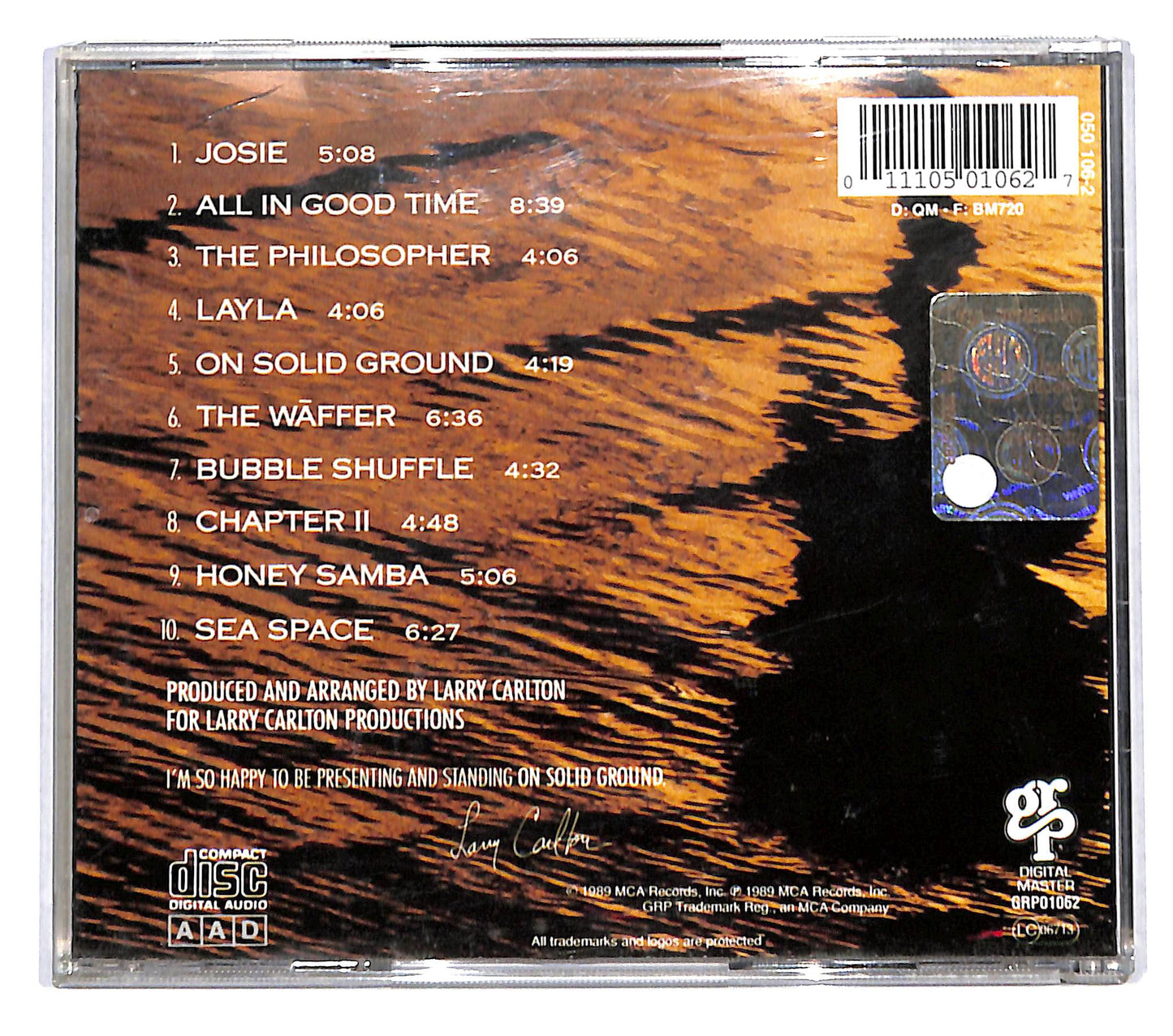 EBOND Larry Carlton - On Solid Ground CD CB069653