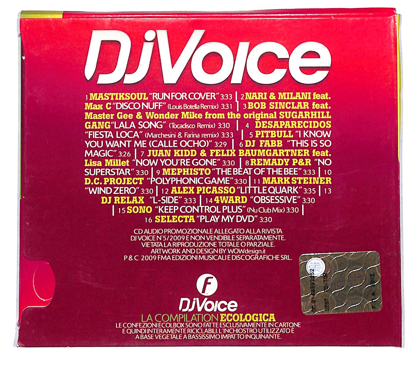 EBOND Various - DJ Voice Compilation Volume 5/2009 CD CB069659
