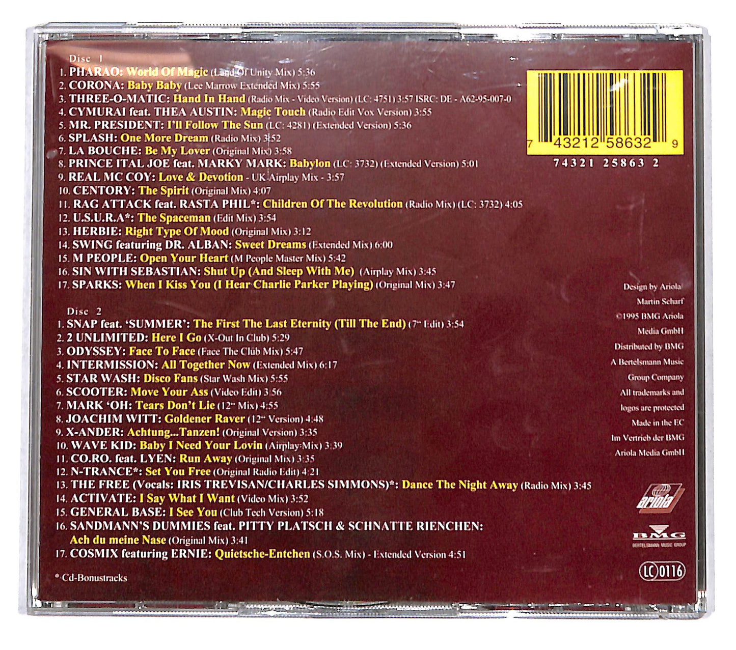 EBOND Various - Maxi Dance Sensation 17 EDIZIONE LIMITATA SJB CD CB070833