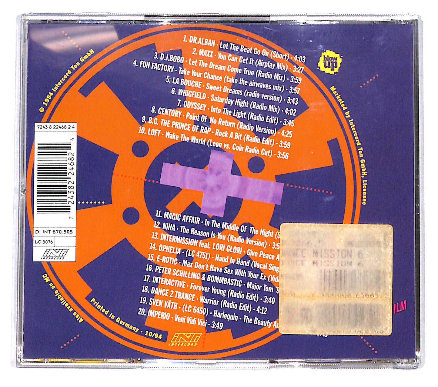 EBOND Various - Dance Mission Volume 6 CD CB070842
