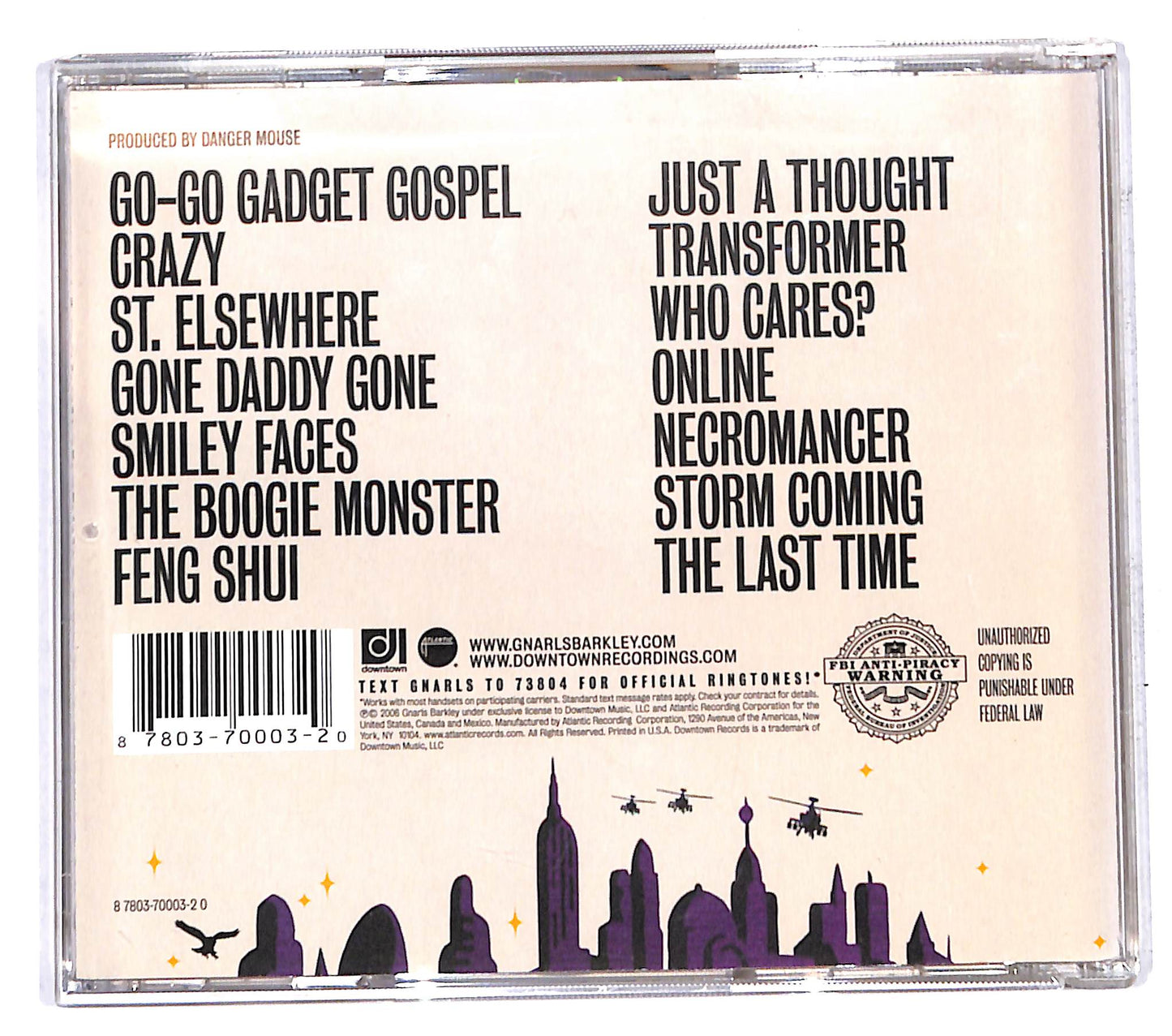 EBOND Gnarls Barkley - St. Elsewhere CD CB071501