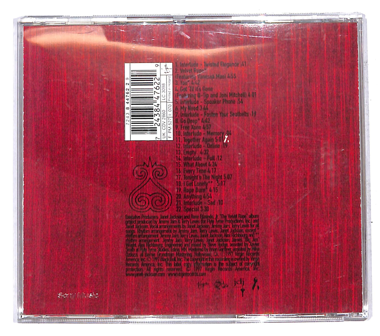 EBOND Janet - The Velvet Rope CD CB071513
