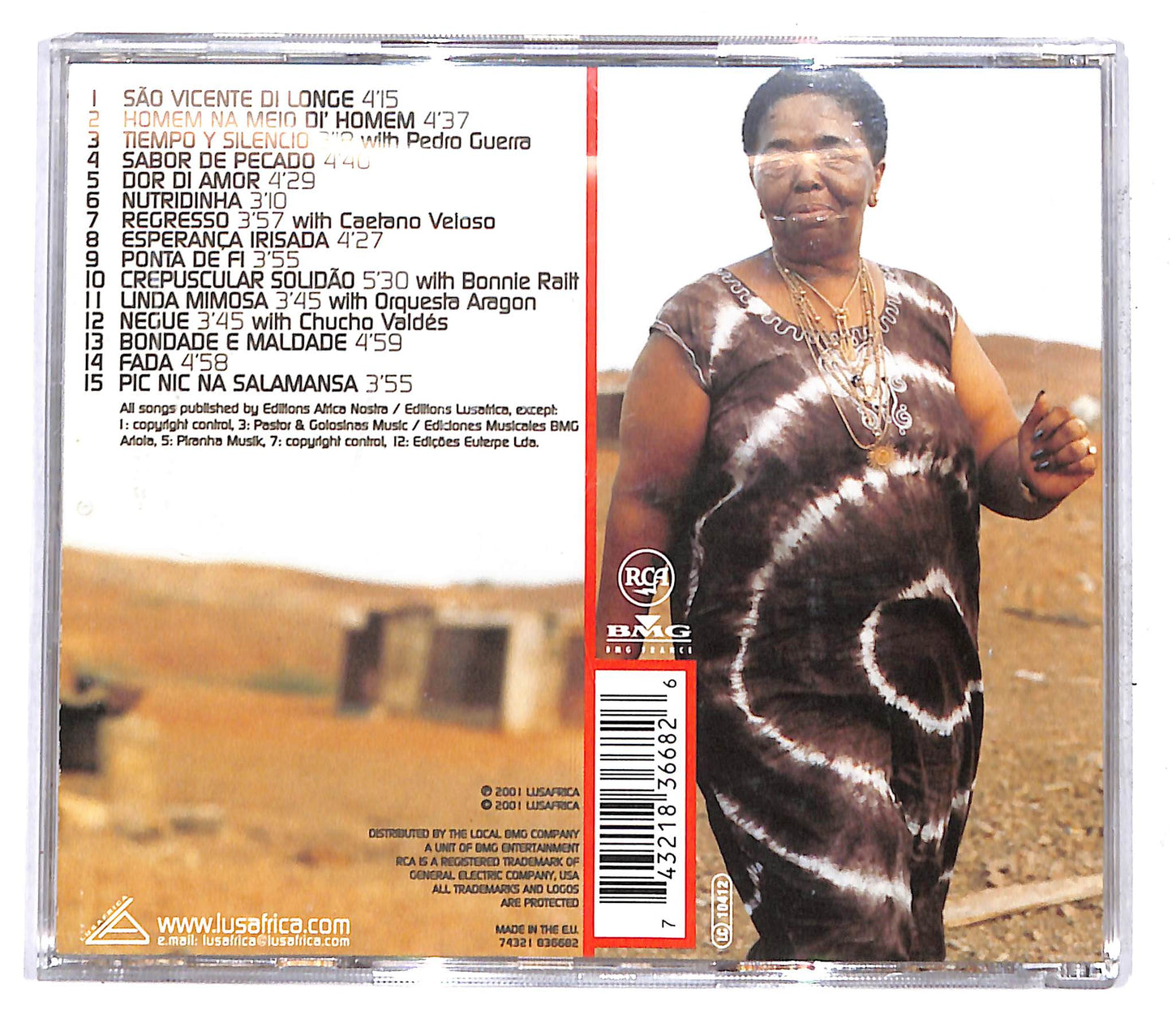 EBOND Cesaria Evora - Sao Vicente Di Longe CD CB071530