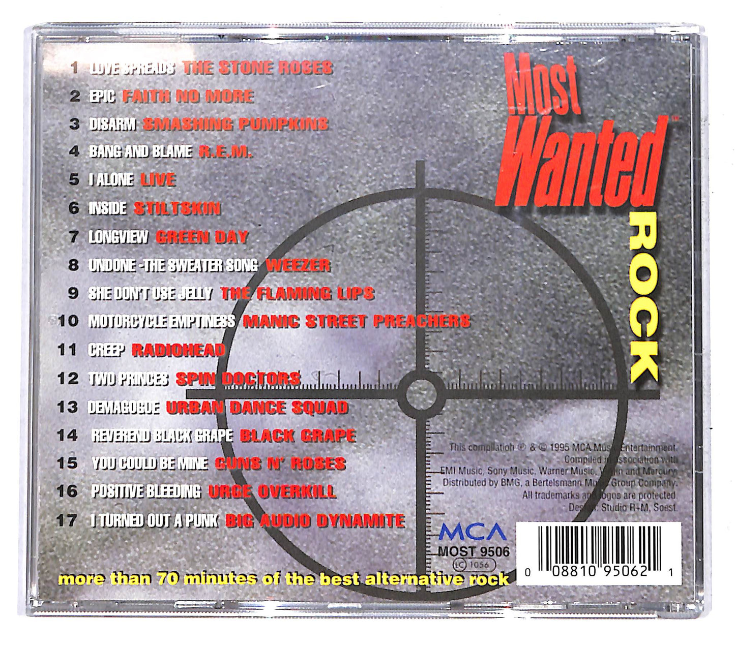 EBOND Various - Most Wanted Rock CD CB071531