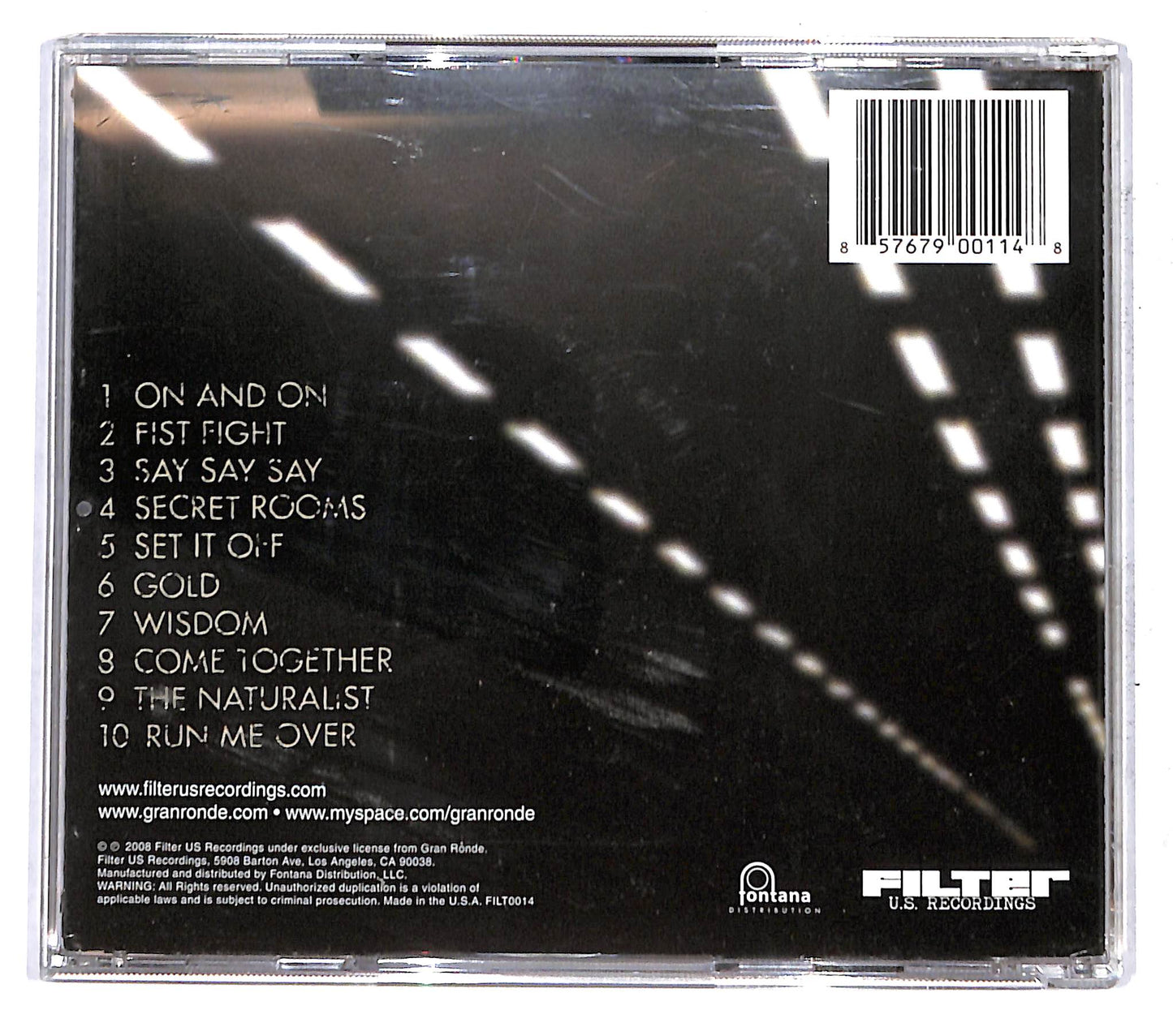 EBOND Gran Ronde - Secret Rooms CD CB071532