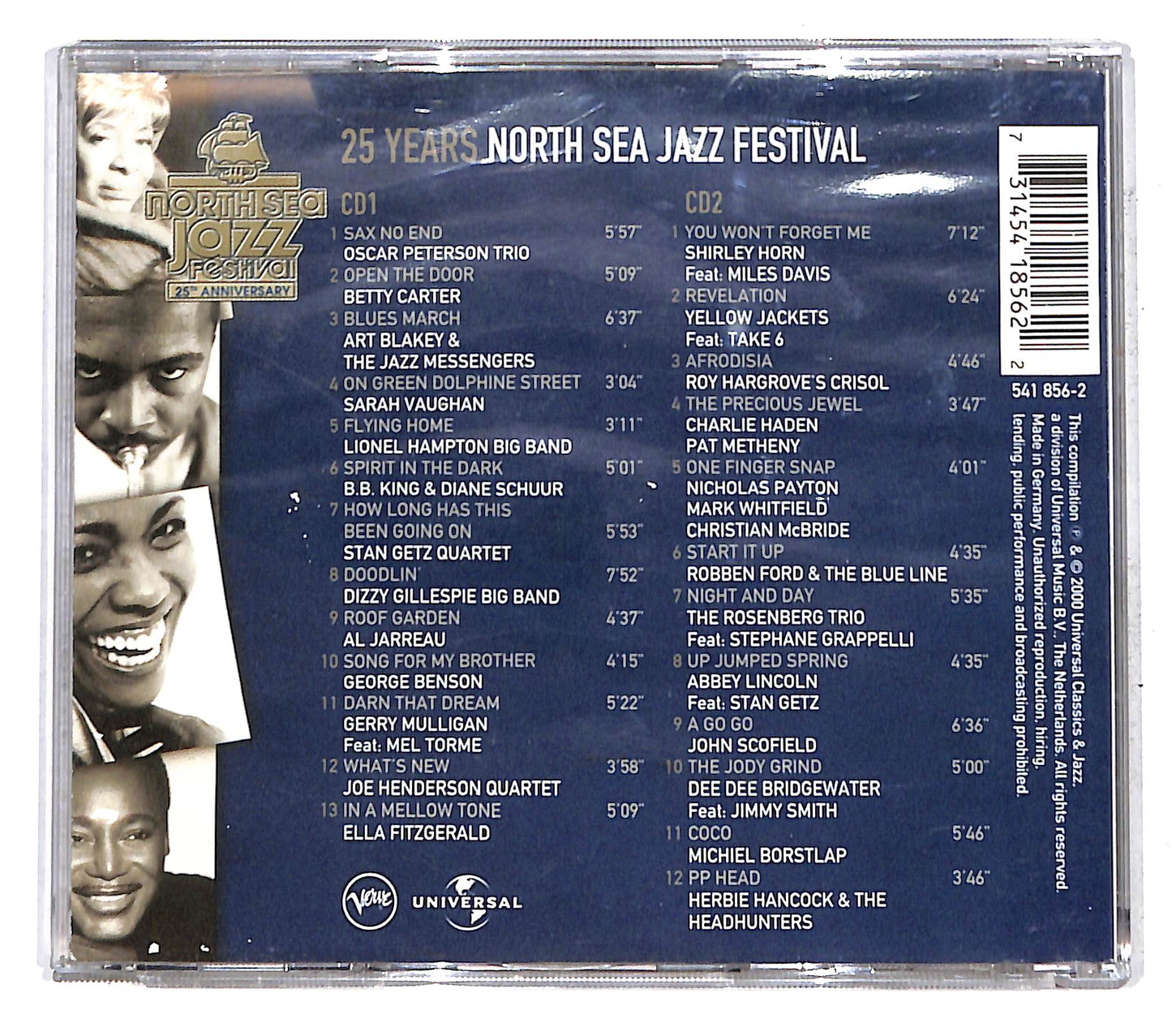 EBOND Various - 25 Years North Sea Jazz Festival CD CB071544